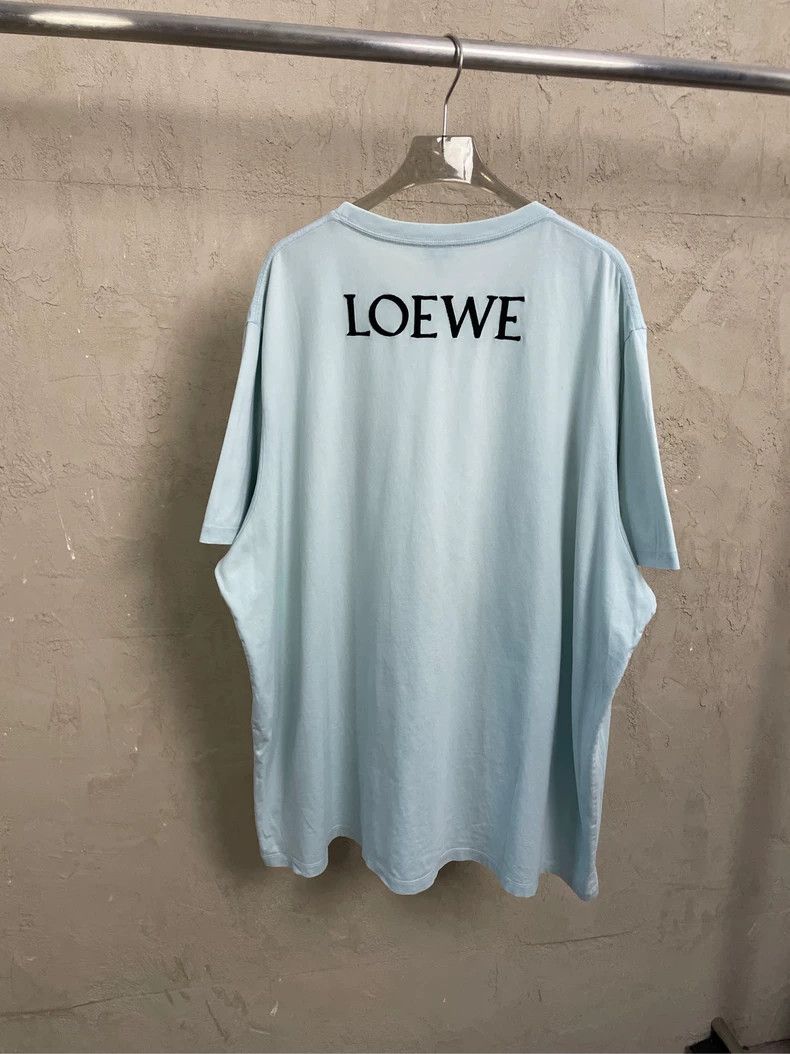 Loewe LOEWE Soft blue black silhouette double goose logo short s Size M / US 6-8 / IT 42-44 - 2 Thumbnail