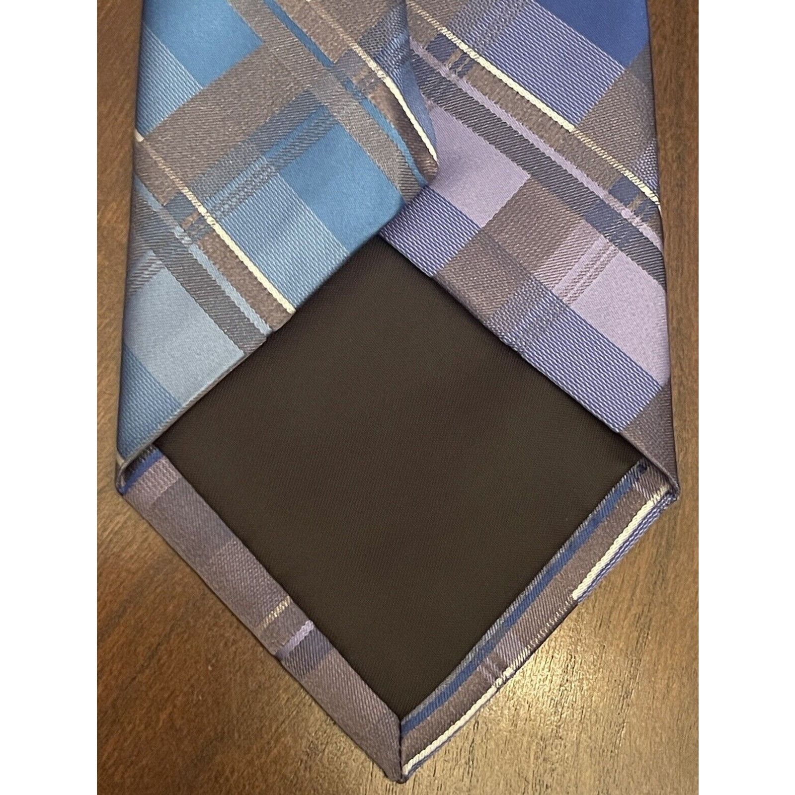 Arrow Arrow Blue Gray 100% Polyester Men’s Neck Tie Made In China Size ONE SIZE - 2 Thumbnail