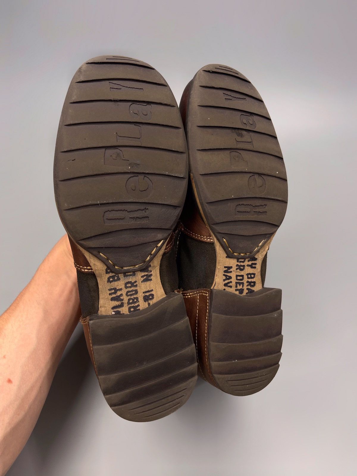 Japanese Brand × Replay Vintage Replay Leather Boots Avant-Garde Size US 8 / EU 41 - 9 Thumbnail