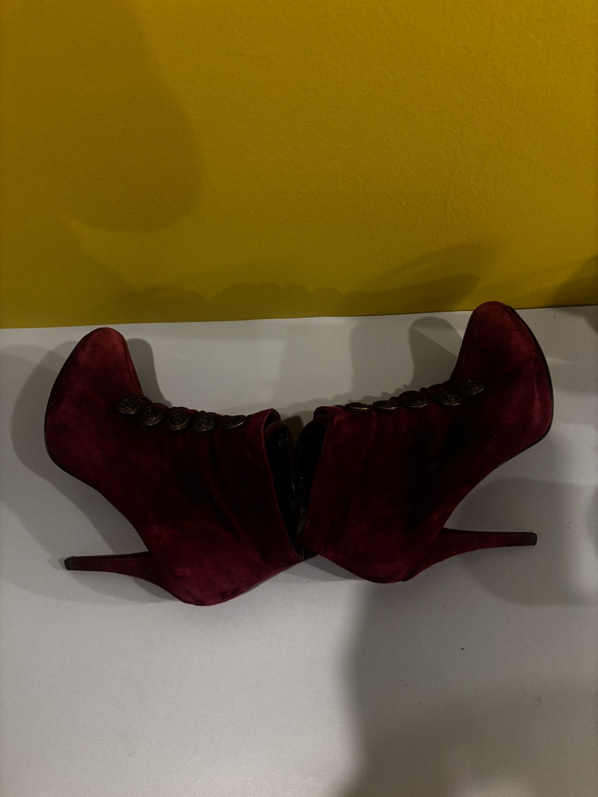 Guess Guess burgundy ankle boots0527 Size US 7.5 / IT 37.5 - 6 Thumbnail