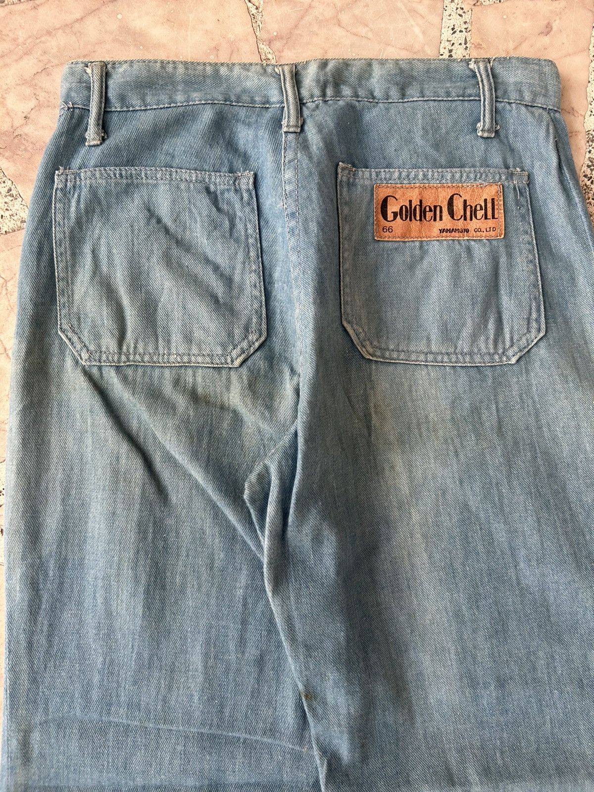 Yohji Yamamoto Japan 70’s Vintage Flare Denim Size US 27 - 7 Thumbnail