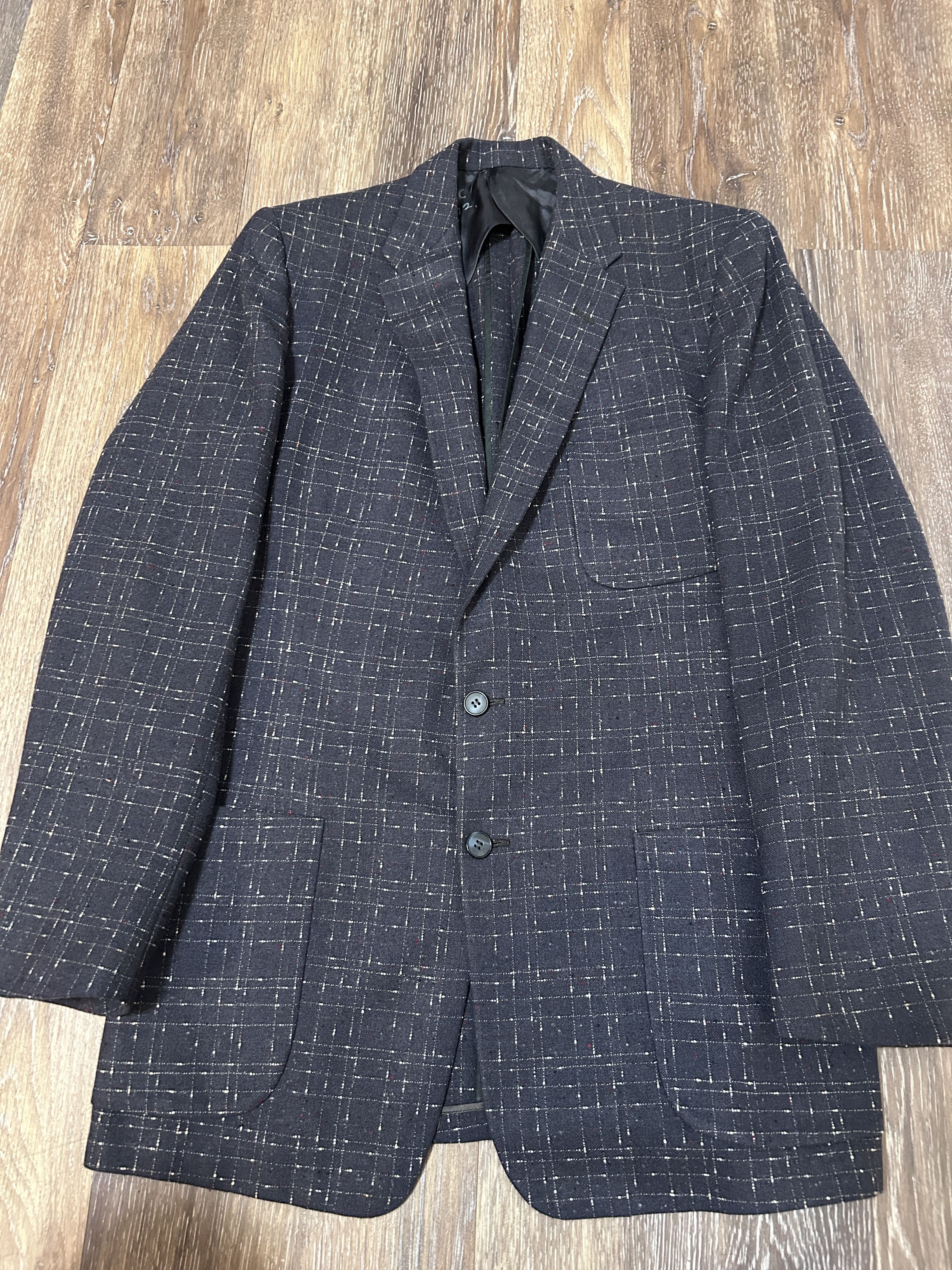 Vintage Vintage 1950s atomic fleck sport coat 38R Size 38R - 1 Thumbnail