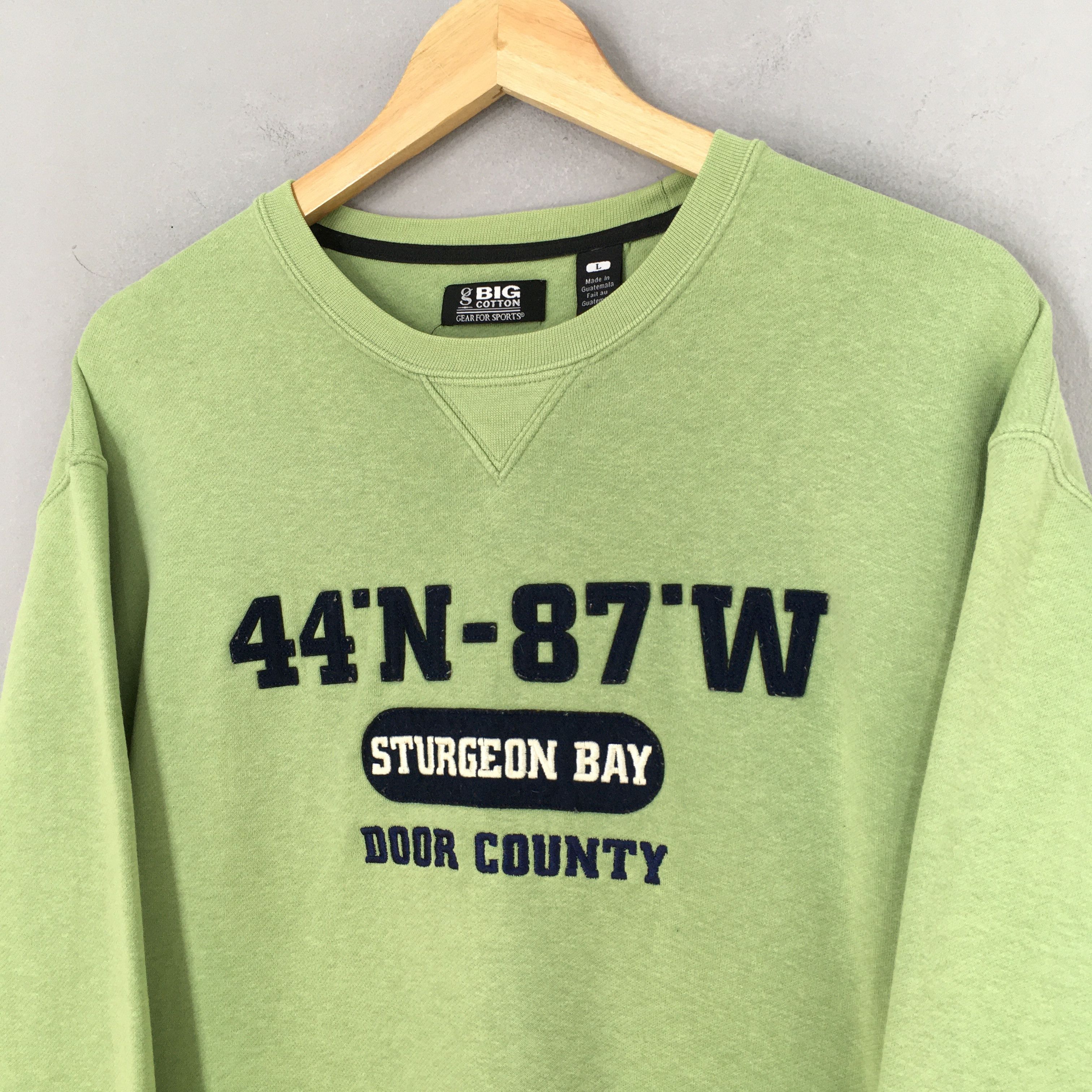 Vintage Vintage Sturgeon Bay Wisconsin Door County Sweatshirt Large Size US L / EU 52-54 / 3 - 3 Thumbnail