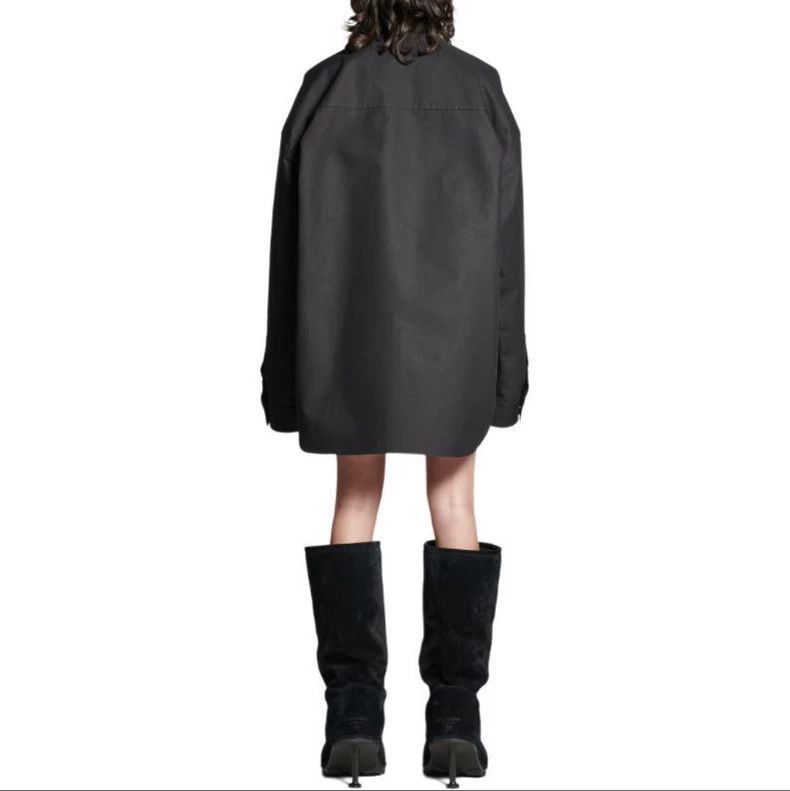 Balenciaga Balenciaga FW24 solid color pointed neck single breasted st Size US XS / EU 42 / 0 - 8 Thumbnail
