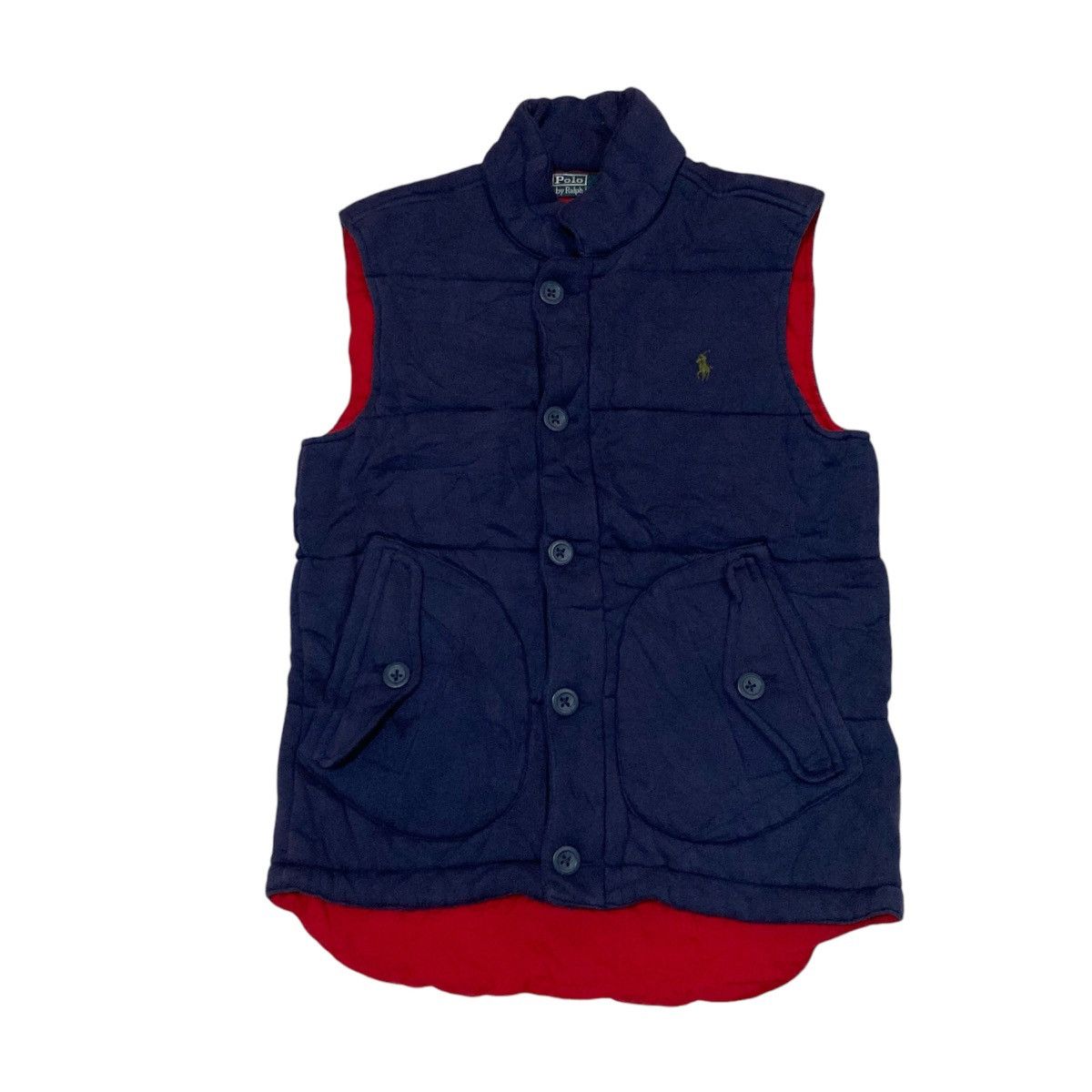 Polo Ralph Lauren × Vintage VINTAGE POLO RALPH LAUREN SLEEVELESS JACKET Size US S / EU 44-46 / 1 - 1 Thumbnail