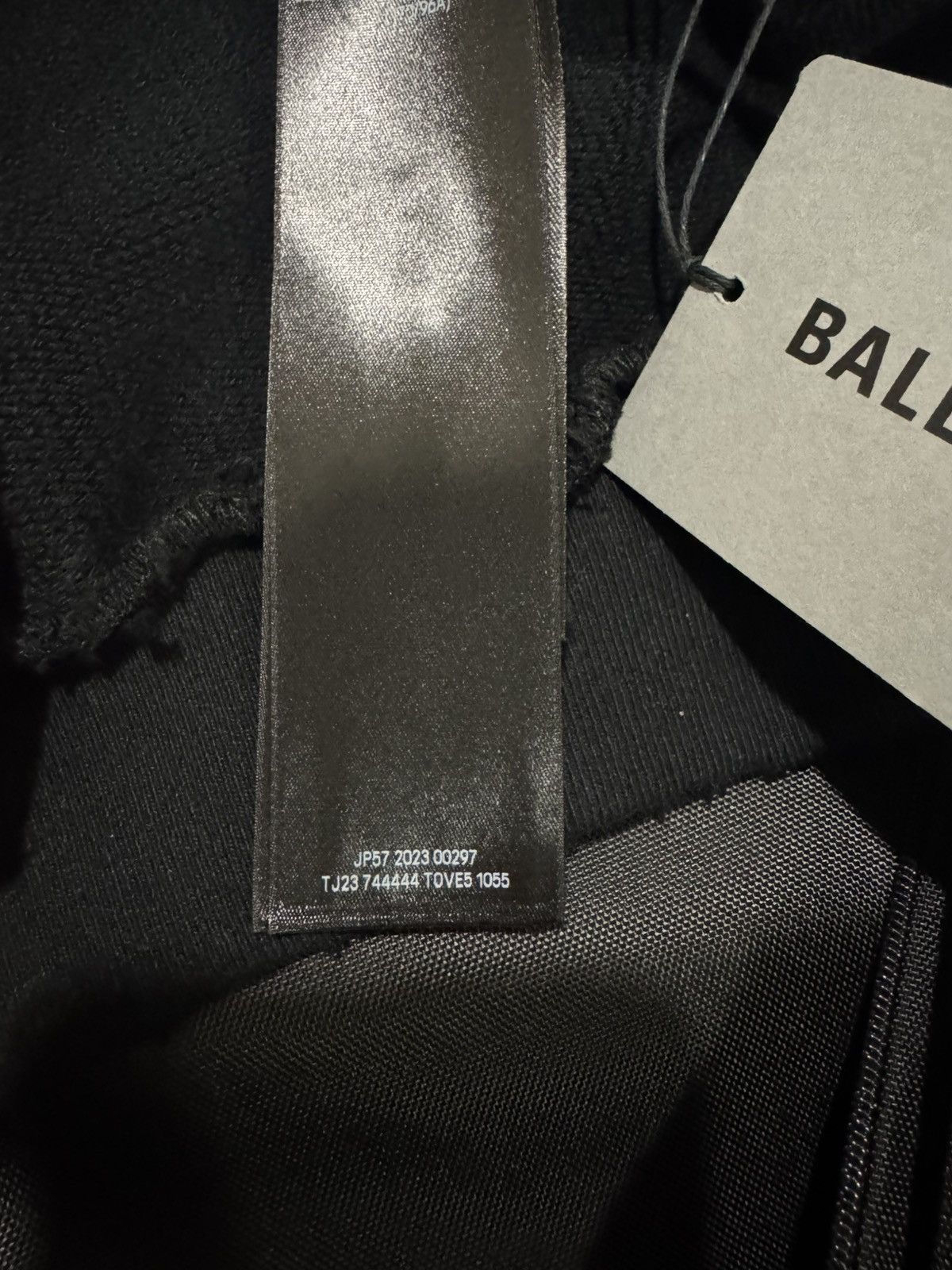Balenciaga ⚠️RARE⚠️Balenciaga Paris Moon washed black Zip-up Hoodie Size US L / EU 52-54 / 3 - 13 Thumbnail