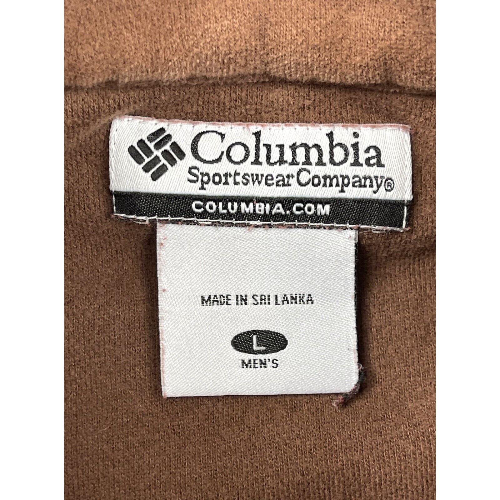 Rusty VINTAGE Columbia Sweatshirt 1/4 Zip Pullover Rugged Rust Red Hiking Mens L Size 90s Activewear Clothing Size US L / EU 52-54 / 3 - 3 Thumbnail