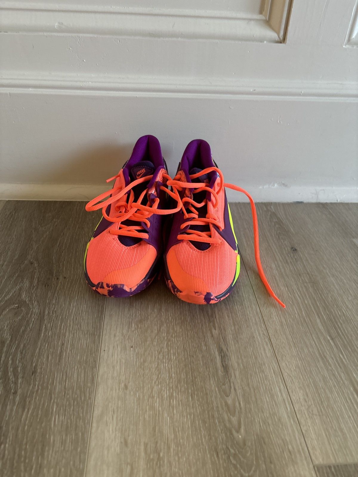Nike Nike Zoom Freak 2 SE Bright Mango GS 5Y New No Box Size US 5 / EU 37 - 3 Thumbnail