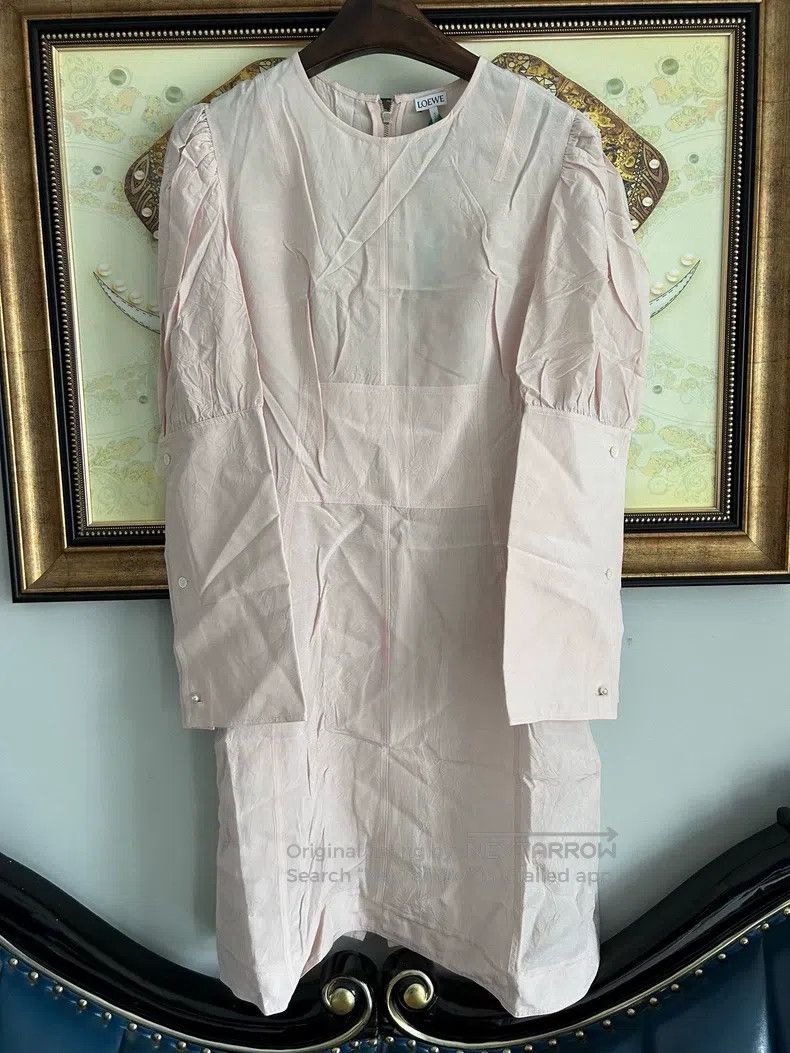 Loewe Loewe Light pink casual dress with unique cut Size XS / US 0-2 / IT 36-38 - 6 Thumbnail