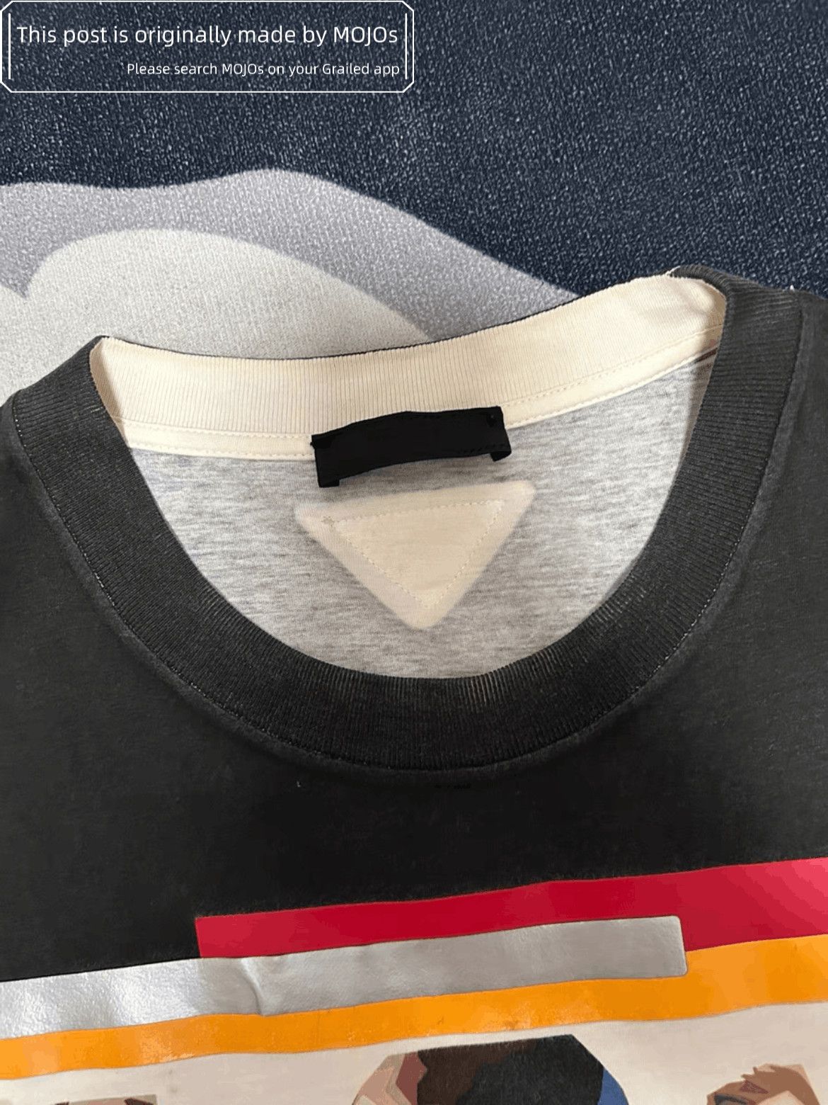 Prada Prada Figure Painting Tee (Black) Size US L / EU 52-54 / 3 - 3 Thumbnail