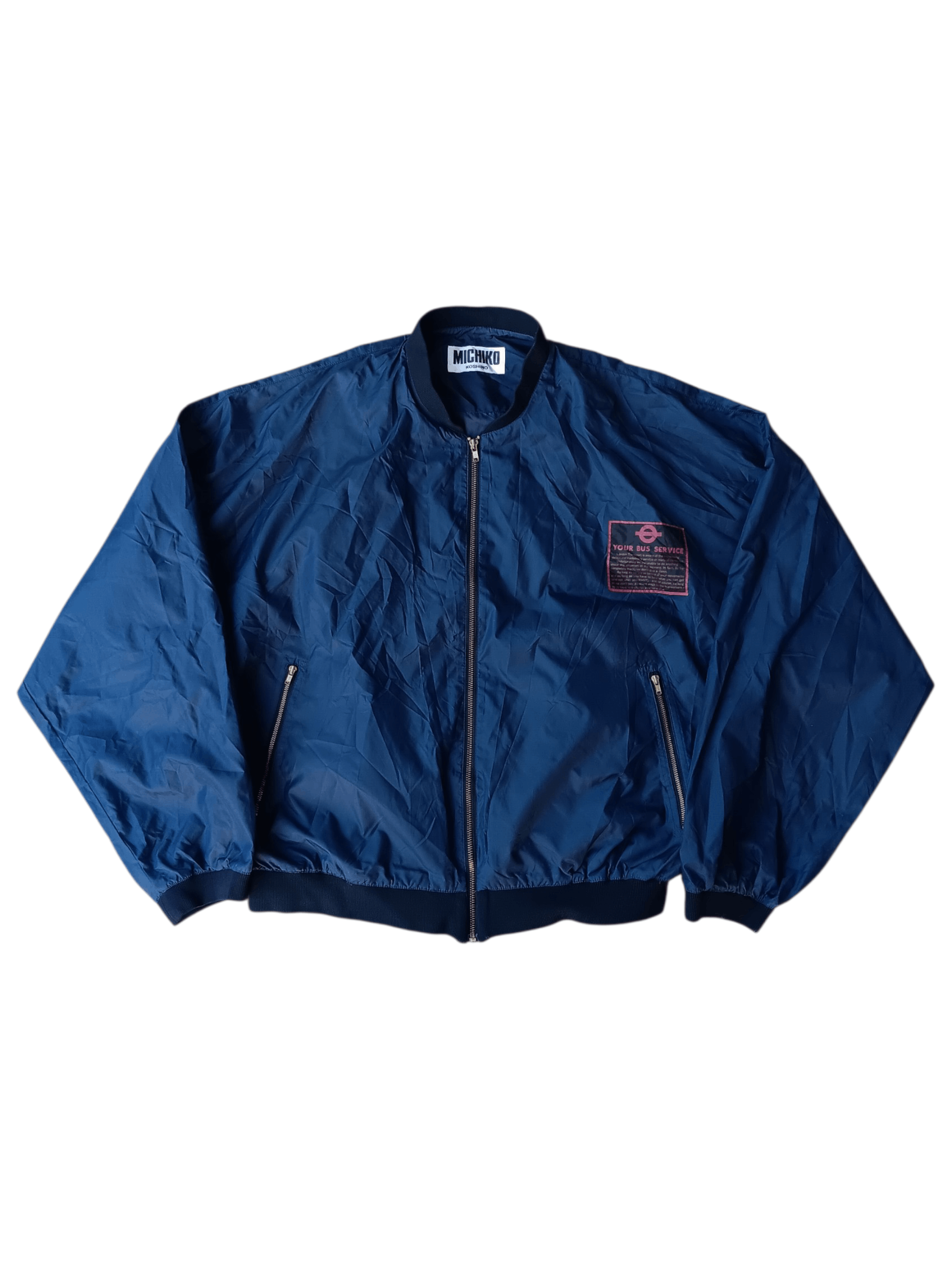 Michiko Koshino London MICHIKO KOSHINO LONDON NAVY JACKET Size US M / EU 48-50 / 2 - 4 Thumbnail