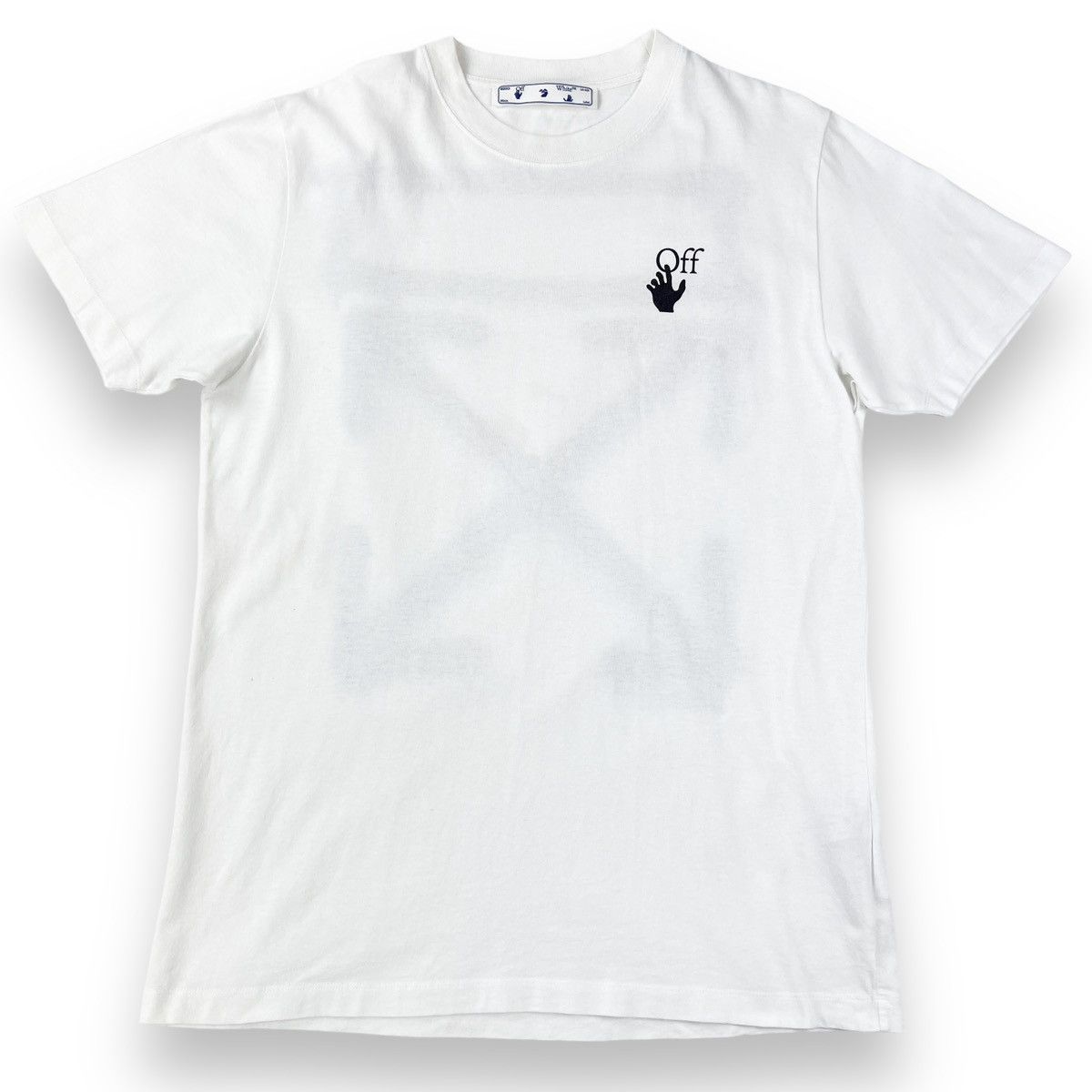 Off-White Off-White Spray Arrows White T Shirt Size US L / EU 52-54 / 3 - 2 Thumbnail
