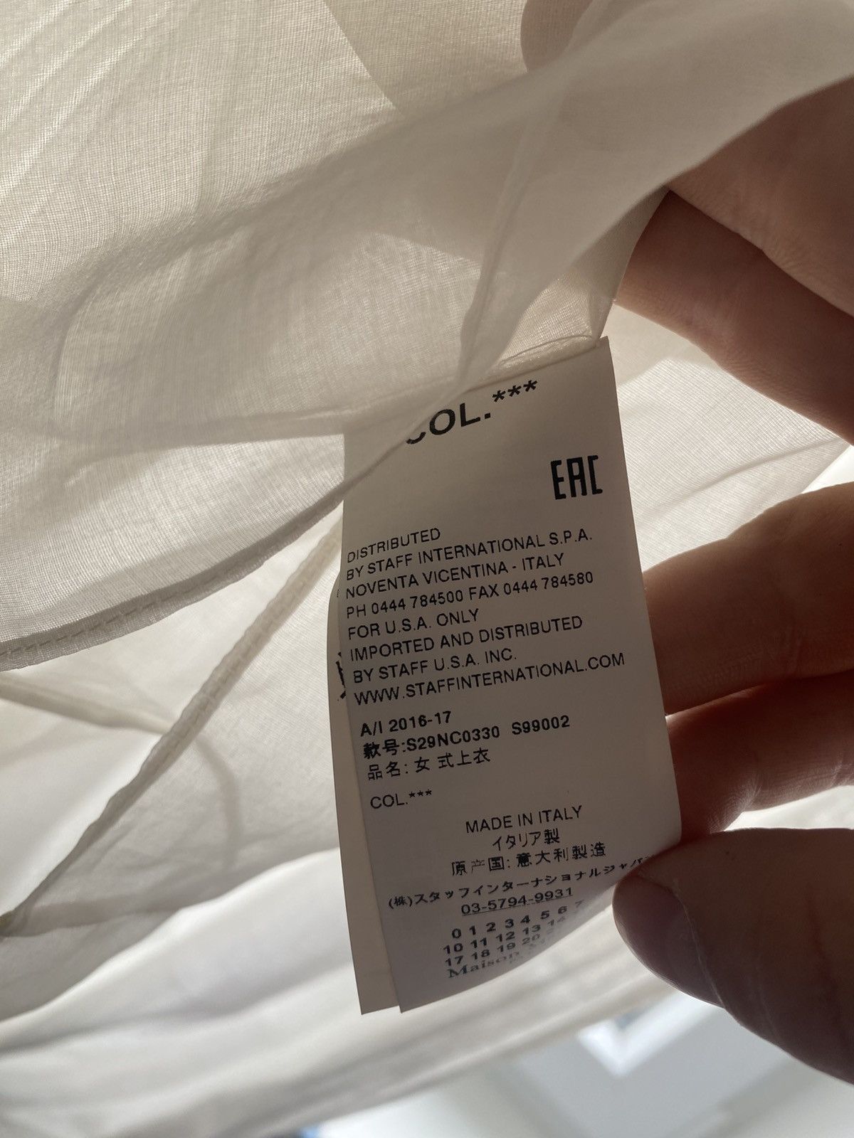 Maison Margiela Margiela Artisinal AW16/17 Deconstructed Polo Size S / US 4 / IT 40 - 4 Thumbnail