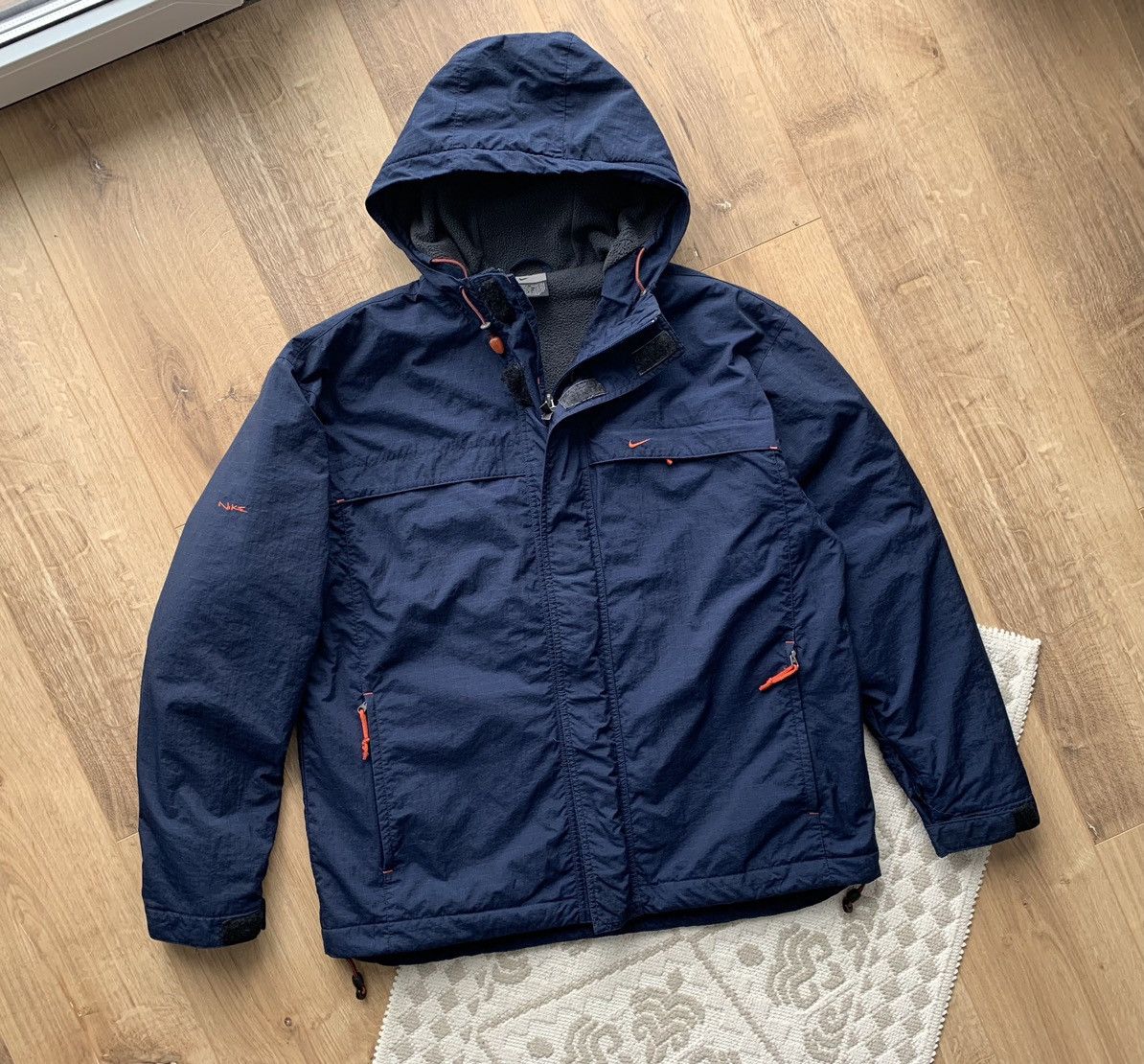 Nike Vintage Nike Embroidered swoosh jacket Size US M / EU 48-50 / 2 - 2 Thumbnail
