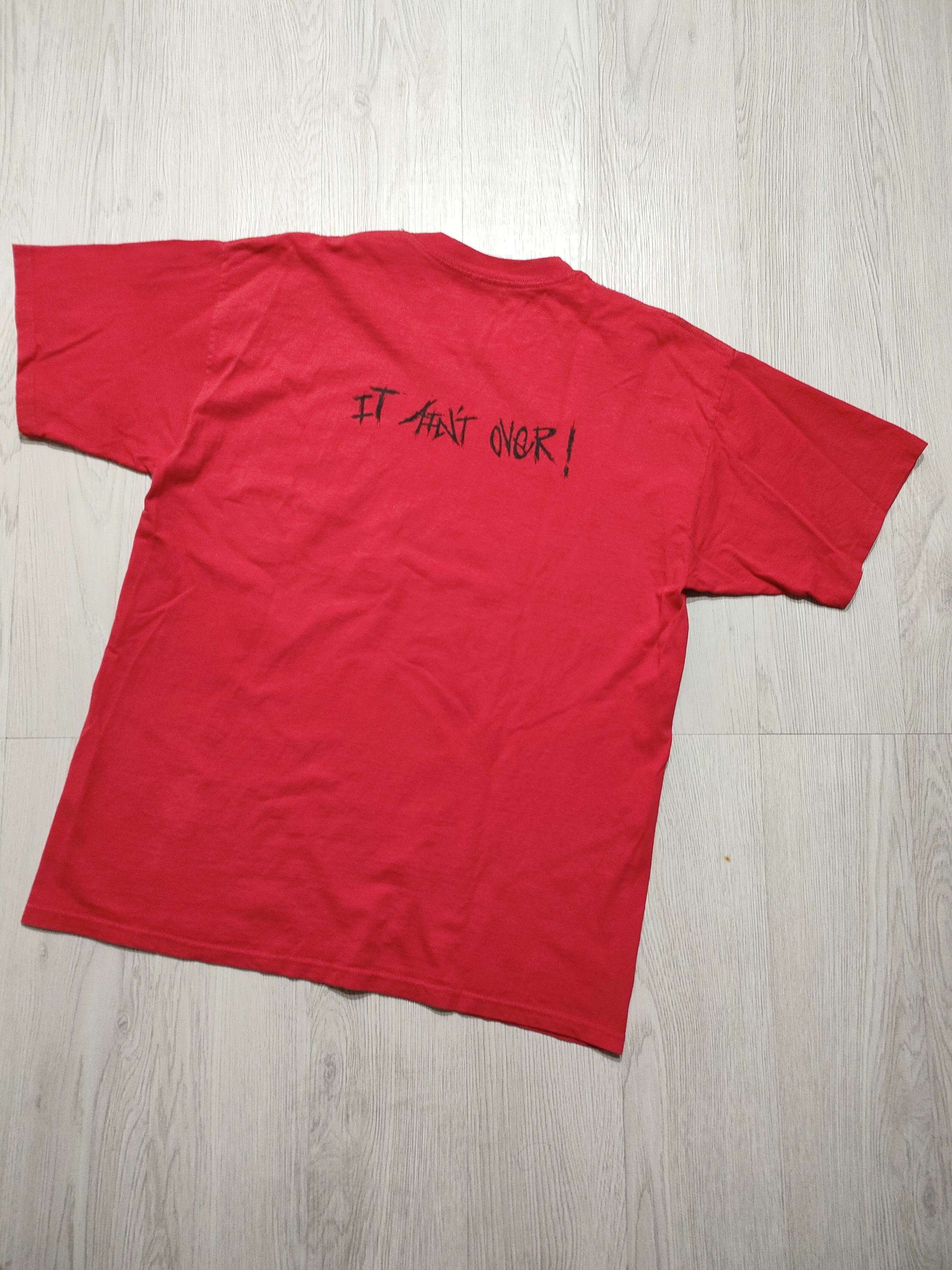 Band Tees Early 00s MERAUDER "IT AIN'T OVER !" Vintage Band Tee Size US XL / EU 56 / 4 - 7 Thumbnail