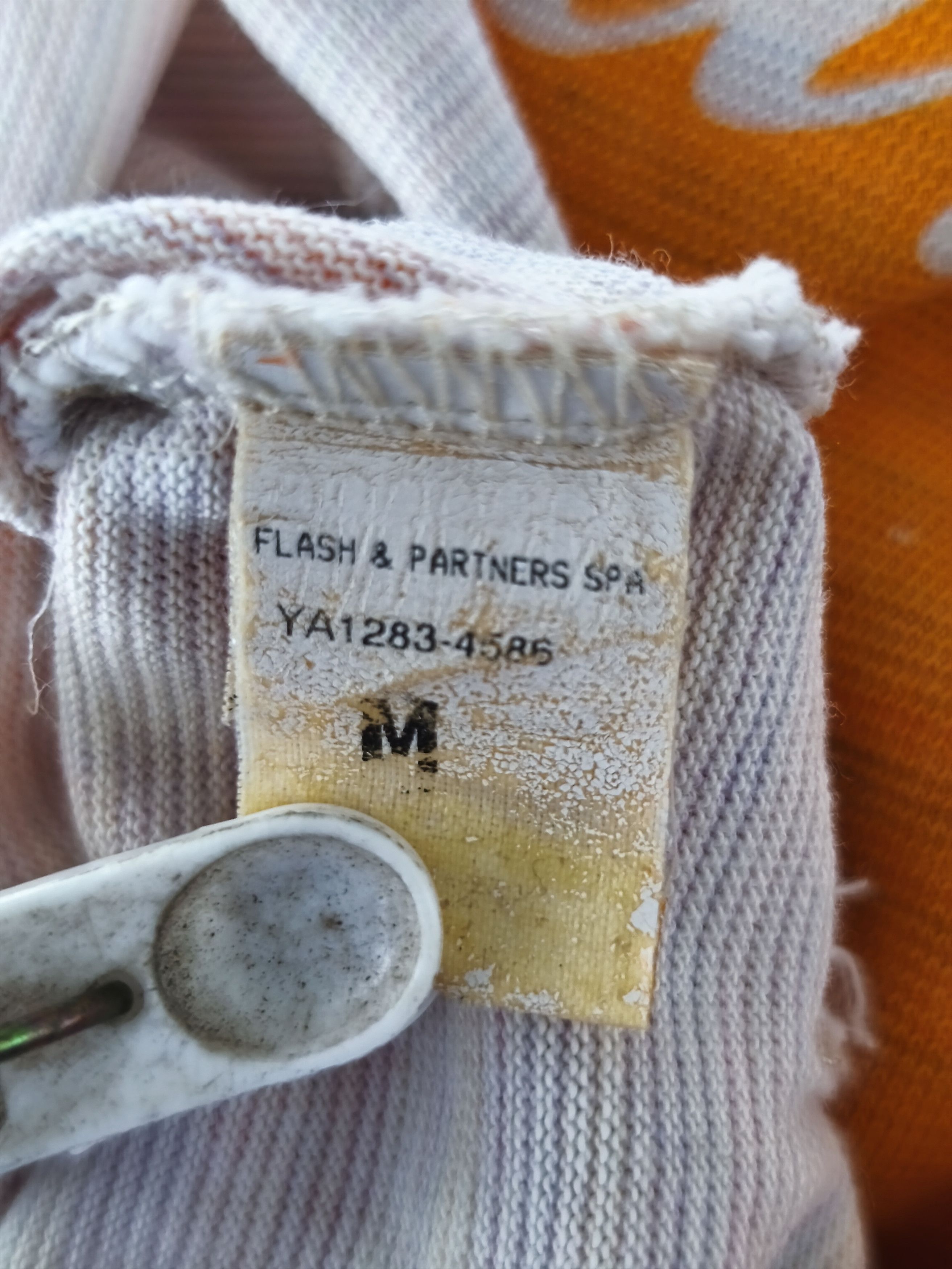 Michiko Koshino Vtg 90s Yen Jeans Michiko Koshino Distressed Orange Floral M Size US M / EU 48-50 / 2 - 9 Thumbnail