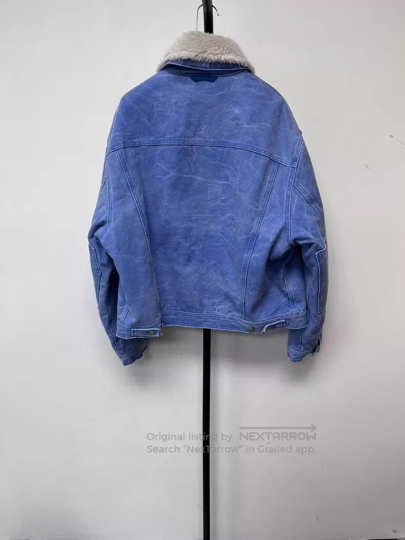Acne Studios Acne Studios Face expression vintage denim jacket, blue Size US L / EU 52-54 / 3 - 2 Thumbnail
