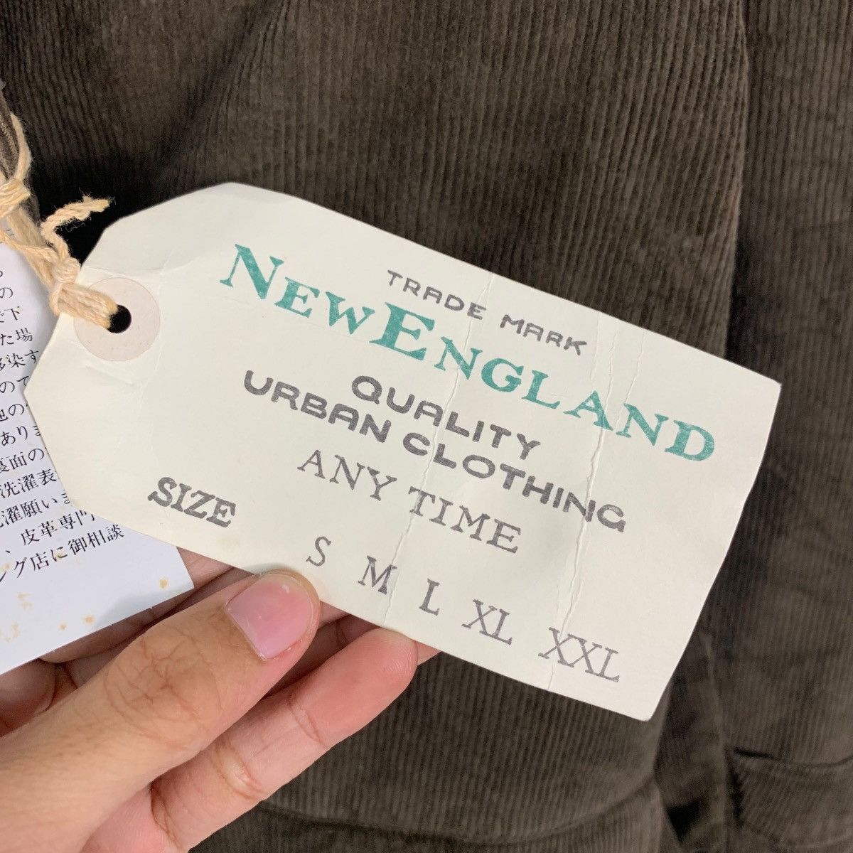 New England Outerwear NEW ENGLAND Corduroy Casual Jacket #2931-C133 Size US L / EU 52-54 / 3 - 17 Thumbnail