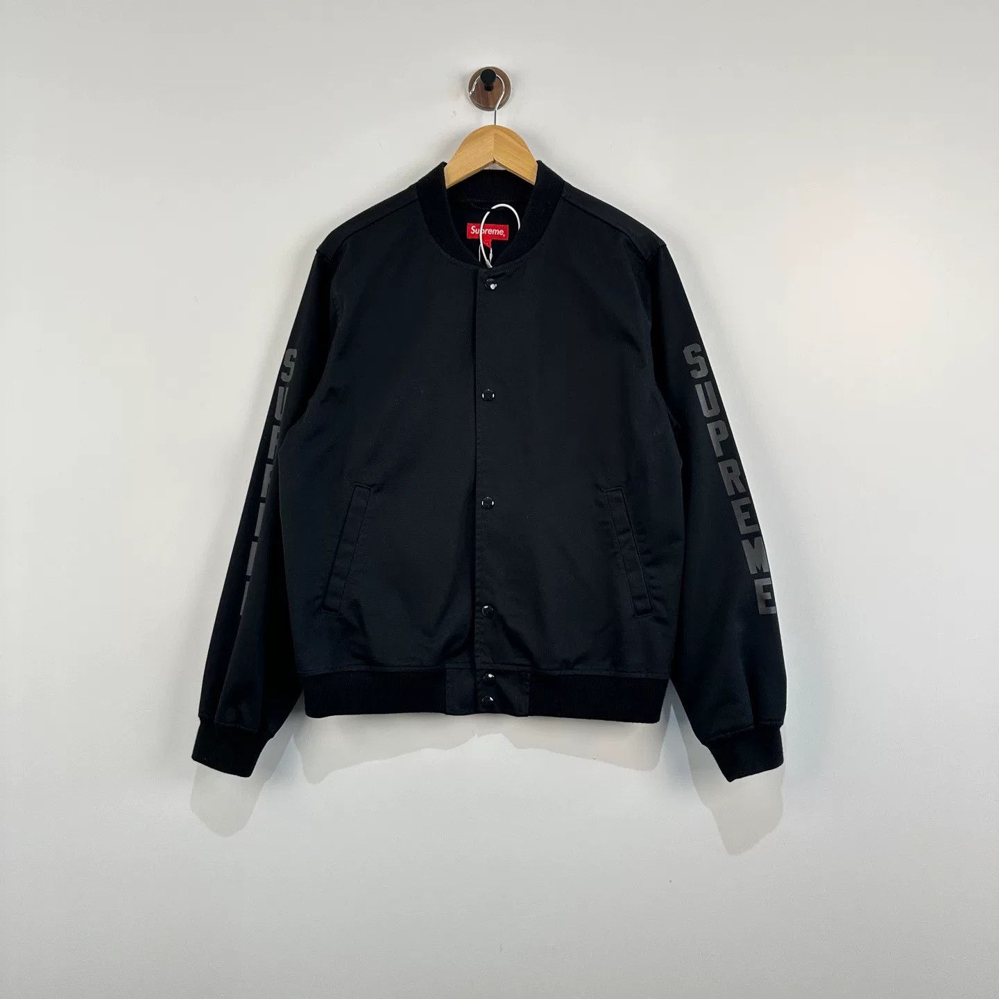 Antihero × Supreme Supreme Anti-Hero Snap Front Twill Jacket | Grailed