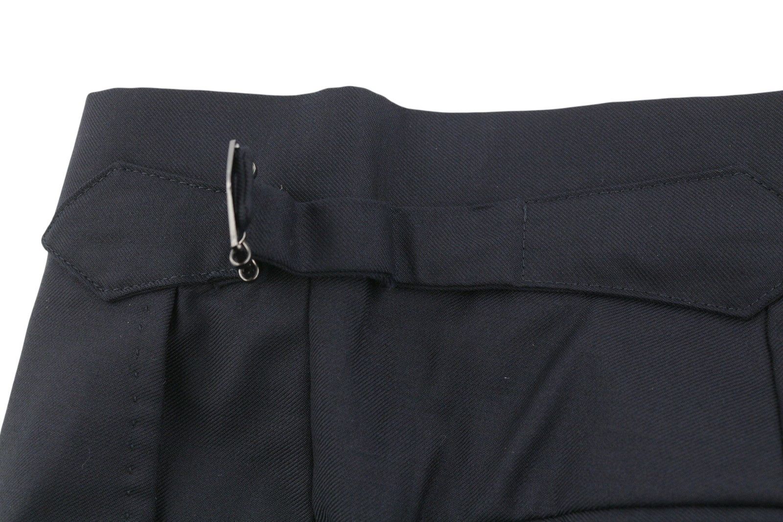 Suitsupply SOHO SA UK44S Dark Blue Wool Tapered Zip Trousers 86723 Size 44S - 9 Thumbnail