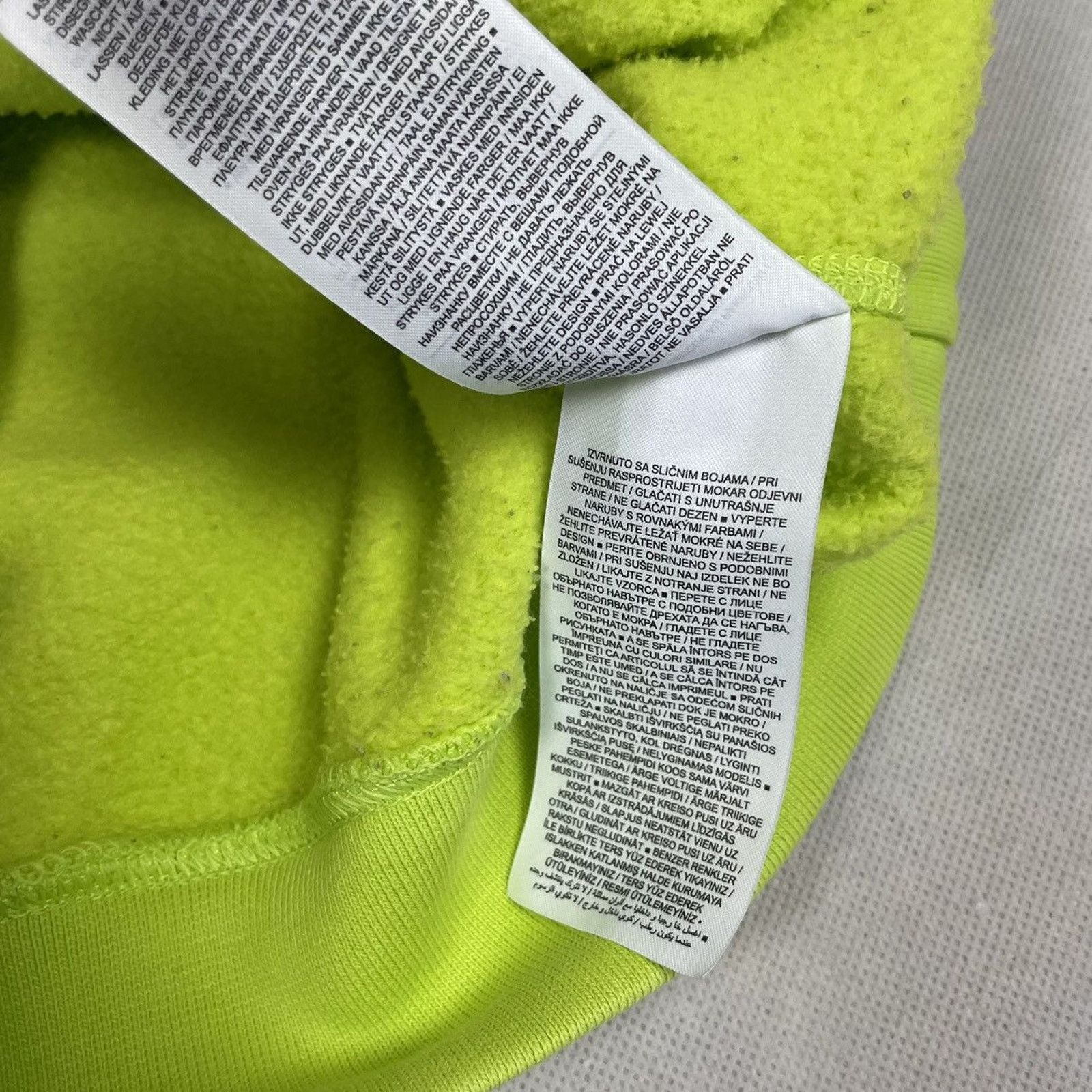 Nike × Nike ACG Nike ACG Therma-Fit Men's Neon Yellow Swoosh Pullover Hoodie Size US S / EU 44-46 / 1 - 13 Thumbnail