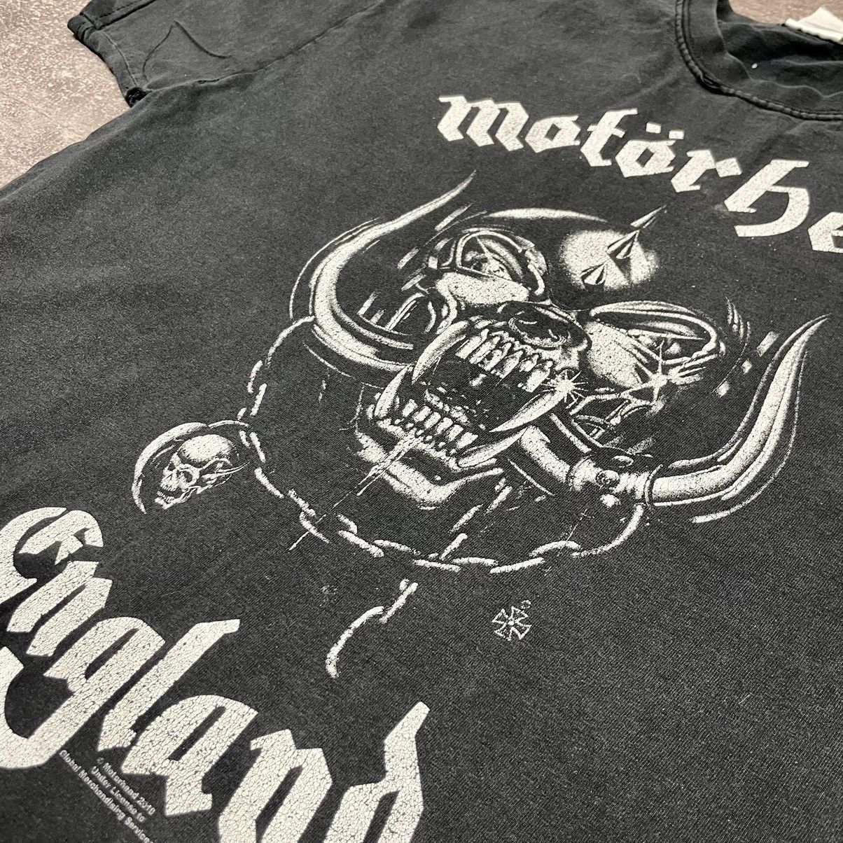 Band Tees Motörhead 2014 Tour Distressed Cotton T Shirt Size US L / EU 52-54 / 3 - 6 Thumbnail