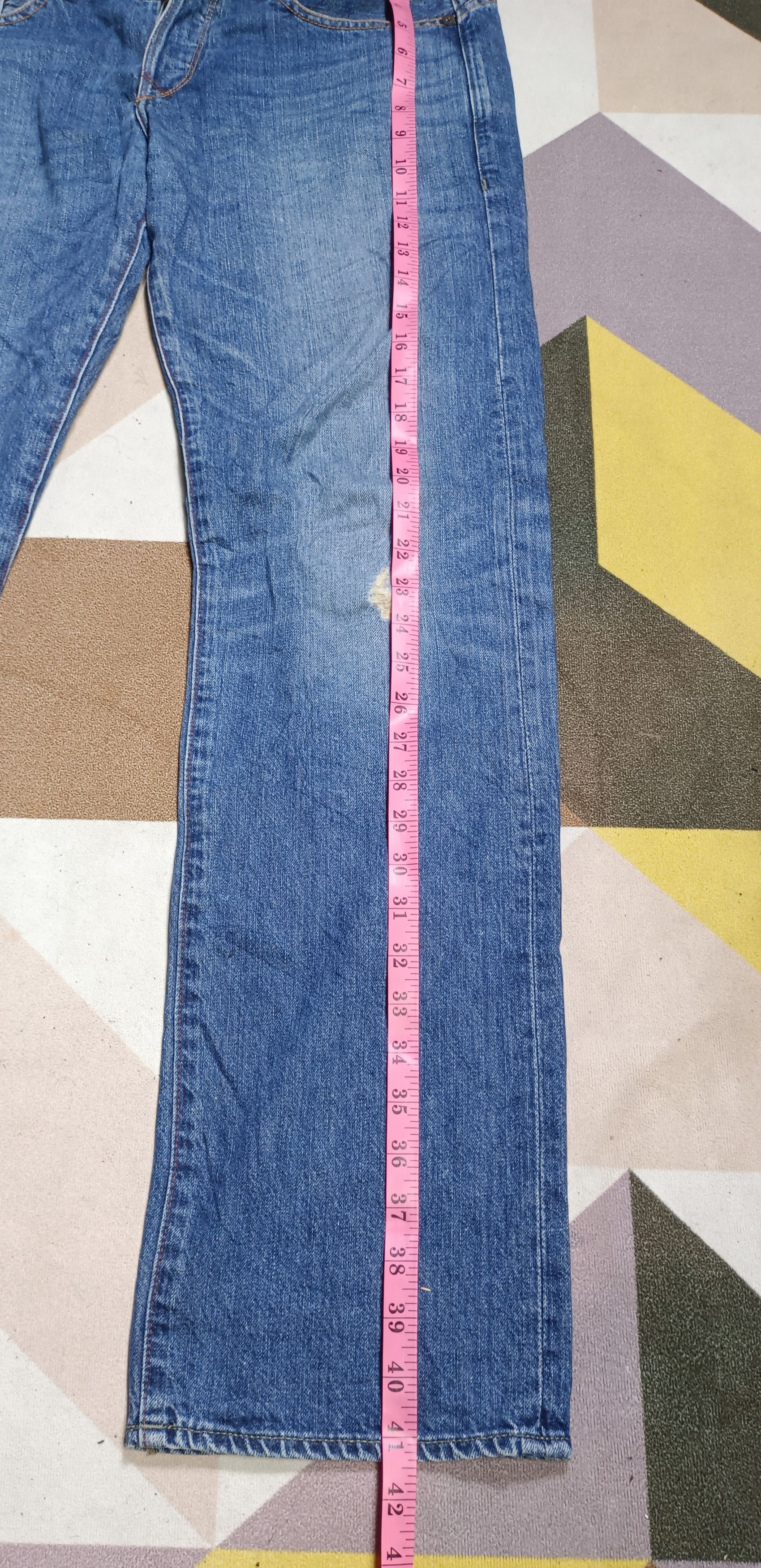 Polo Ralph Lauren Vintage Polo Ralph Lauren Pai Leather Distressed Denim Size US 34 / EU 50 - 16 Thumbnail