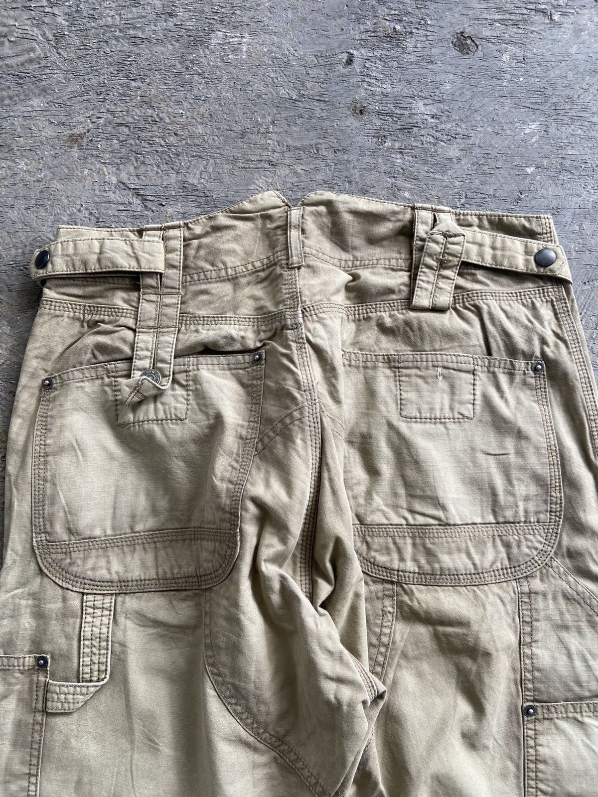 PPFM 1990s PPFM - Vintage Military Double Knee Pants Size US 33 - 10 Thumbnail
