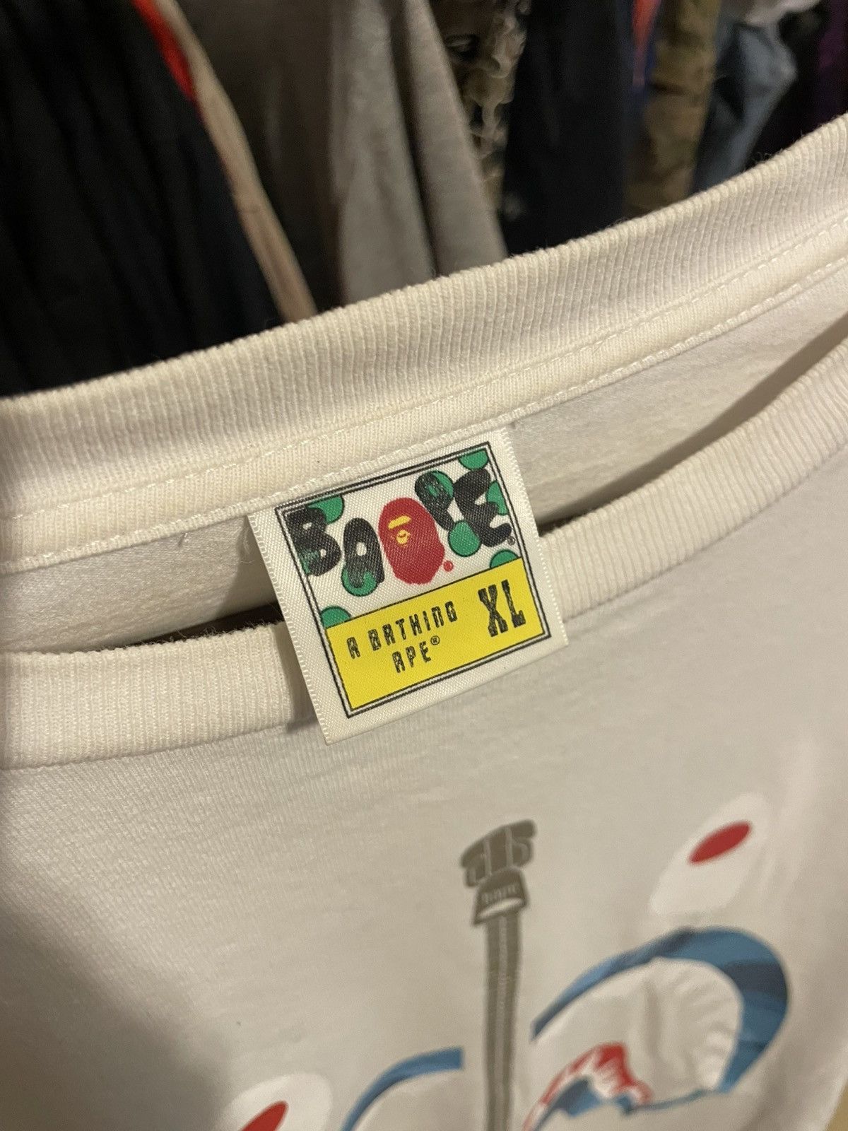Bape Bape Shark shirt Size US XL / EU 56 / 4 - 4 Thumbnail