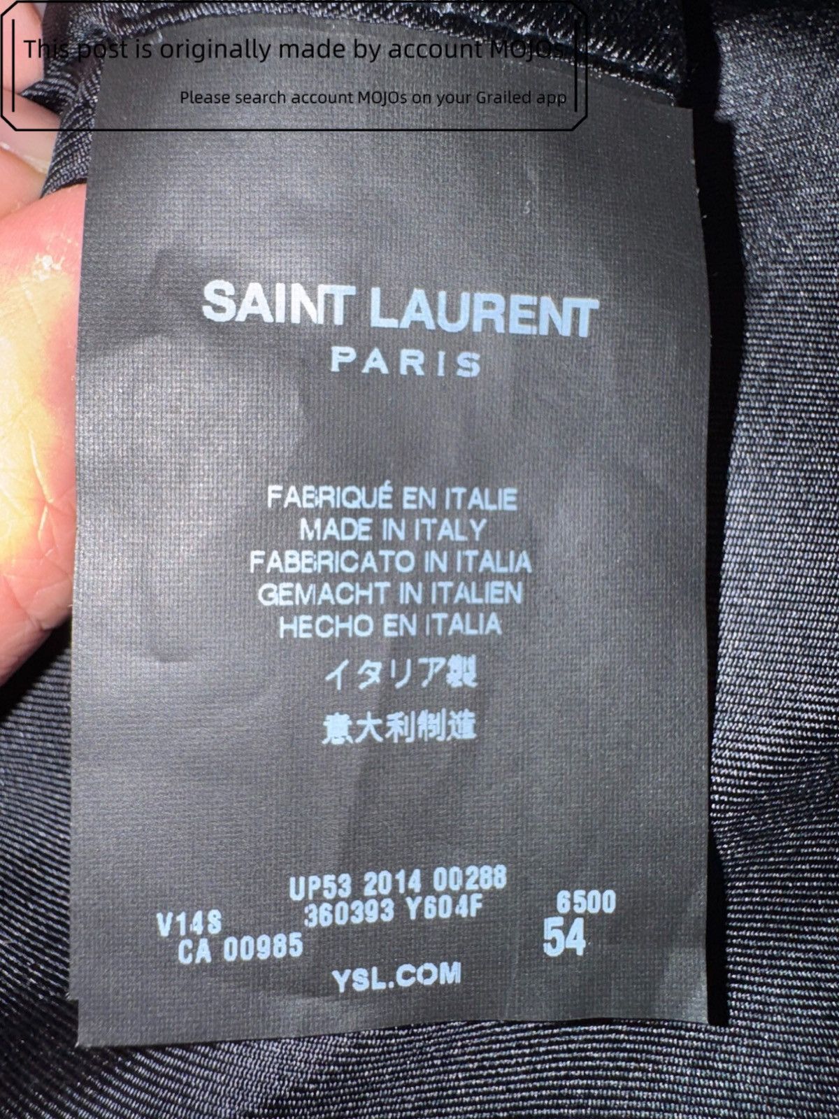 Saint Laurent Paris Sz 54 Saint Laurent Paris Wine Velvet Blazer Jacket mojos170 Size US L / EU 52-54 / 3 - 4 Thumbnail