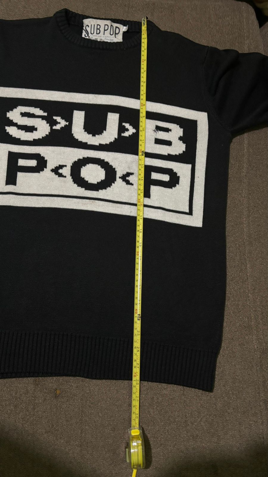 Band Tees Vintage Y2K SUB POP Knitwear,Grunge,Nirvana Size US M / EU 48-50 / 2 - 10 Thumbnail
