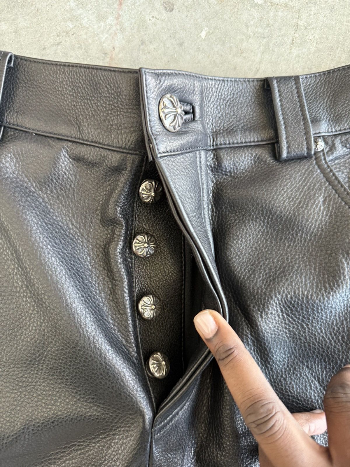 Chrome Hearts LEATHER ARTICULATED CARGOS Size US 36 / EU 52 - 7 Thumbnail