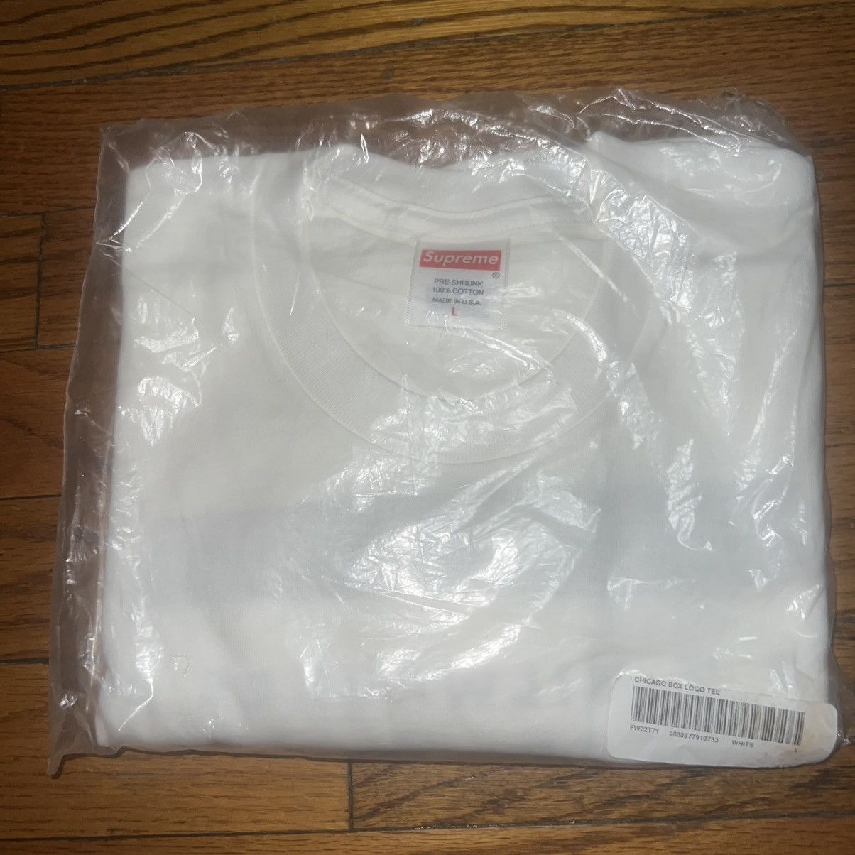 Supreme Supreme Chicago Box Logo Tee White Size: Large Size US L / EU 52-54 / 3 - 3 Thumbnail