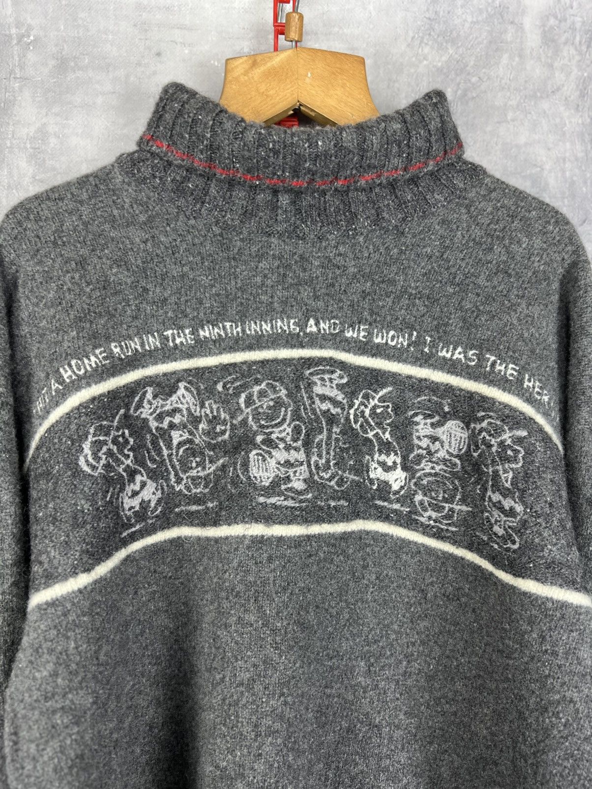Iceberg Vintage Iceberg Peanuts Wool Sweater Size M Size US M / EU 48-50 / 2 - 5 Thumbnail
