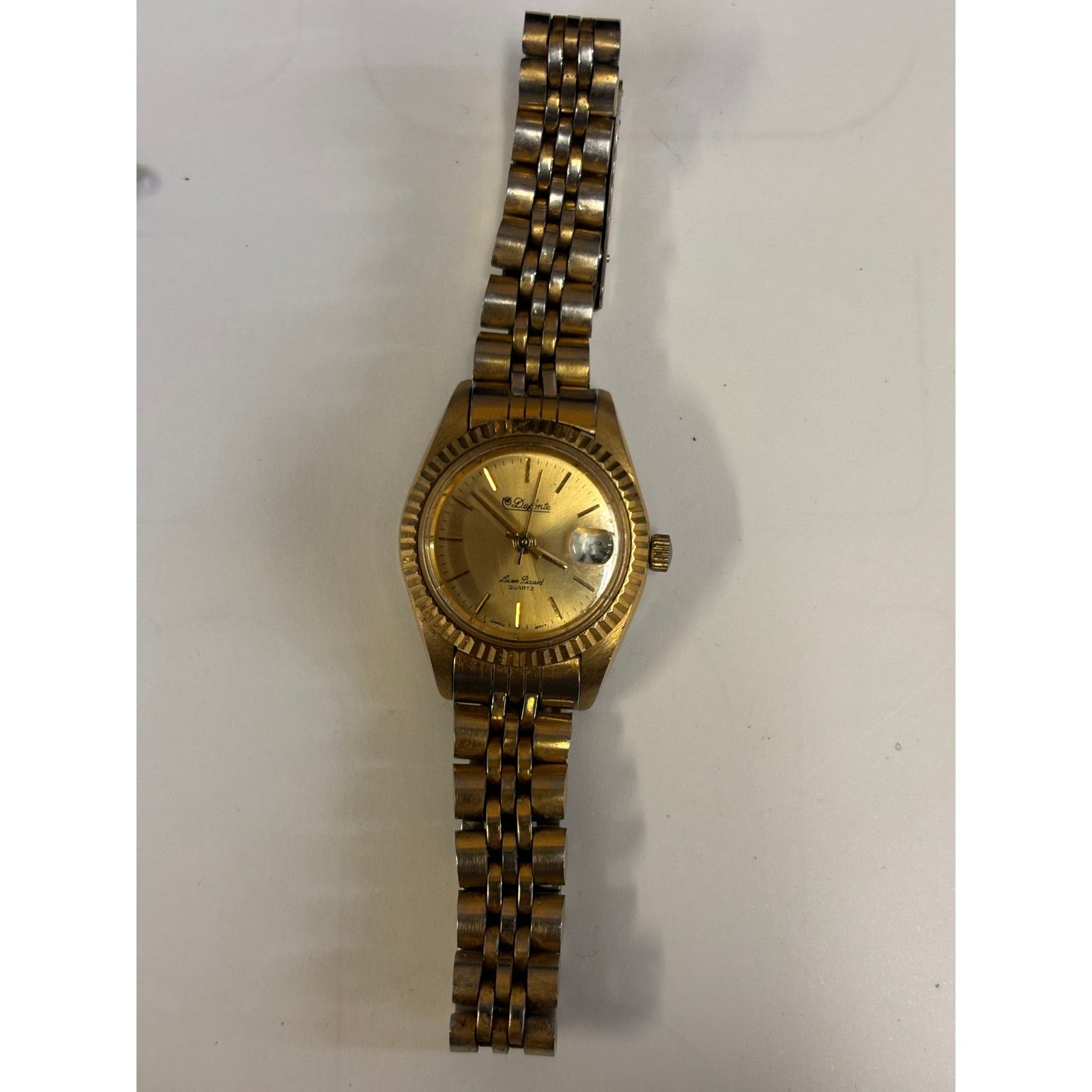 Lucien Piccard Dufonte Lucien Picard Gold Tone Womens Watch! New Battery. Size ONE SIZE - 4 Thumbnail