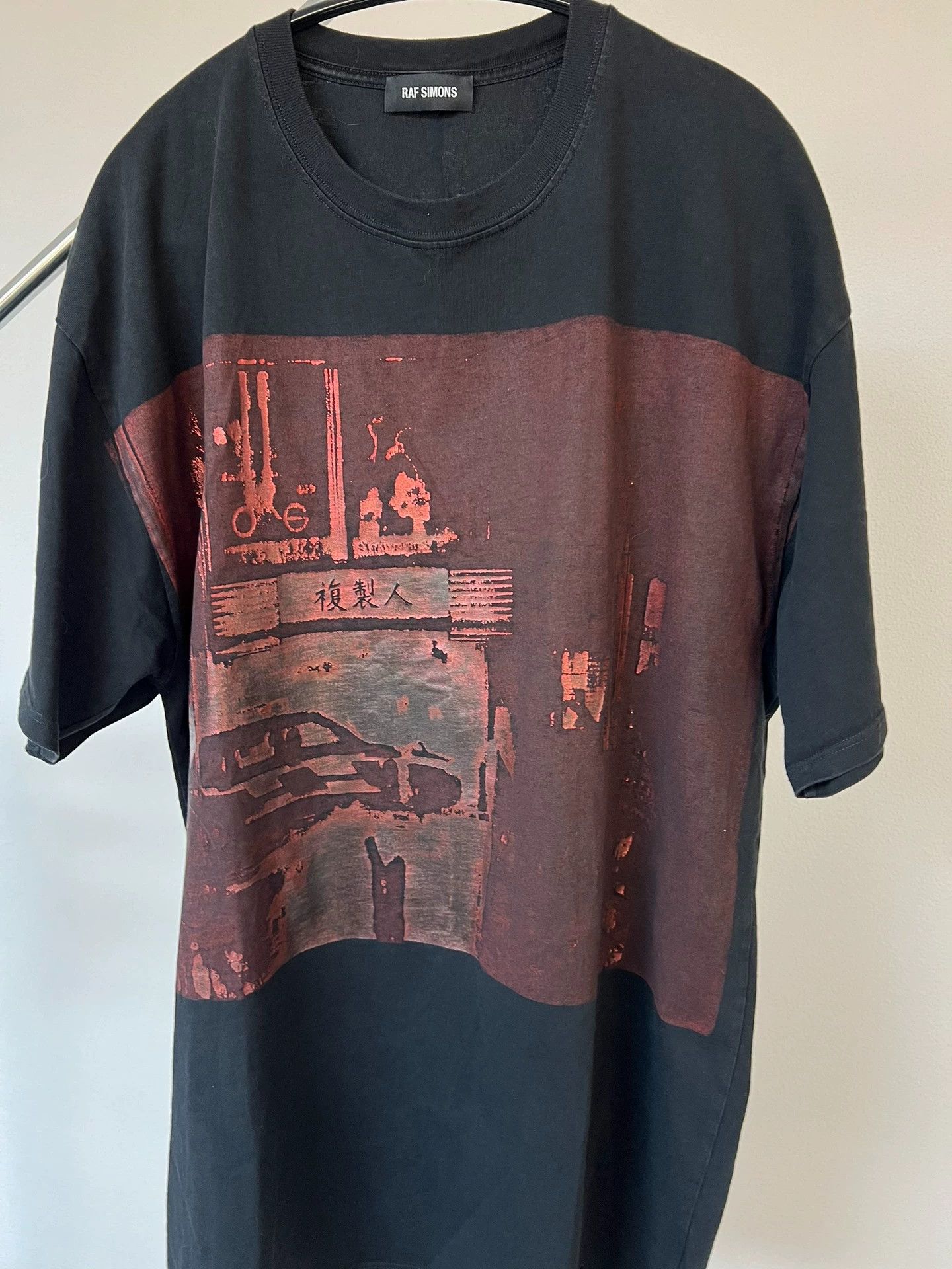 Raf Simons Raf Simons 18ss Clone Print Reflective T-Shirt L Size US L / EU 52-54 / 3 - 2 Thumbnail