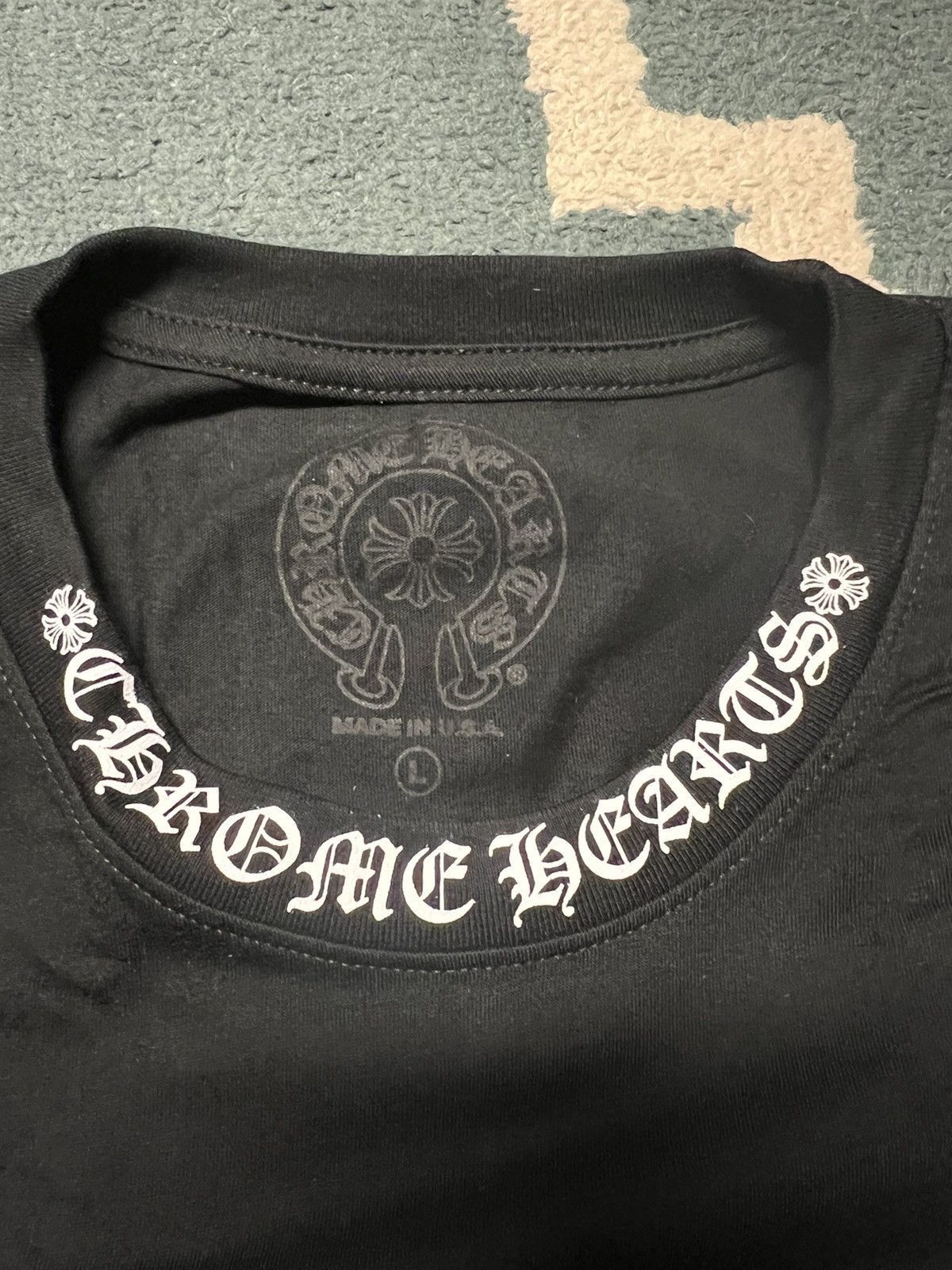 Chrome Hearts Chrome Hearts SHORT SLEEVE POCKET CREW T SHIRT Size Large Size US L / EU 52-54 / 3 - 4 Thumbnail