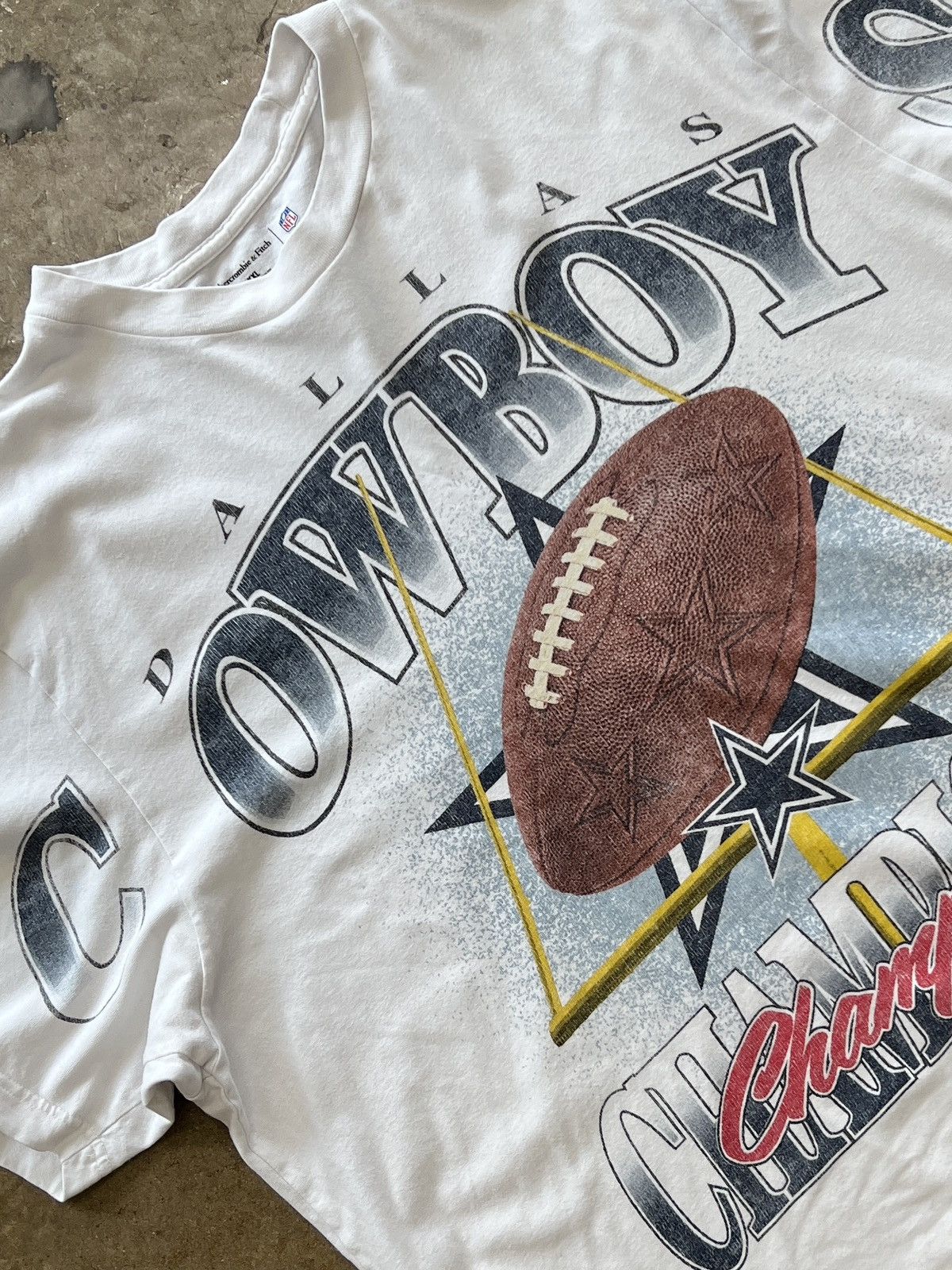 Abercrombie & Fitch NFL Abercombie & Fitch Dallas Cowboys Football Tee XXL Size US XXL / EU 58 / 5 - 1 Thumbnail