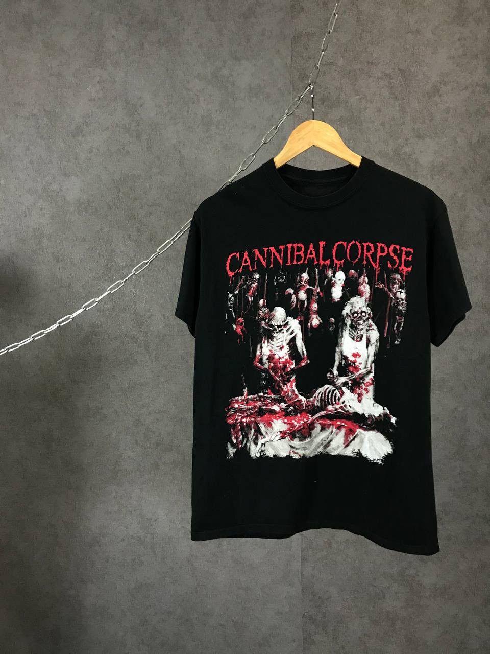 Band Tees Cannibal Corpse rock band tee Size US M / EU 48-50 / 2 - 1 Thumbnail