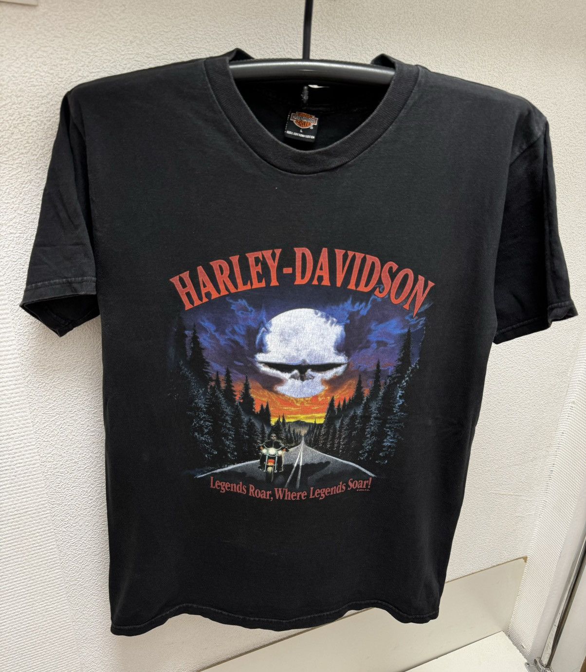 Harley Davidson Harley Davidson made in usa vintage t-shirt 2002 L Legends Size US L / EU 52-54 / 3 - 1 Thumbnail