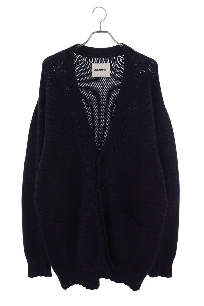 Jil Sander JILSANDER Oversized Wool Cardigan Purple Size XXL Size US XXL / EU 58 / 5 - 1 Thumbnail