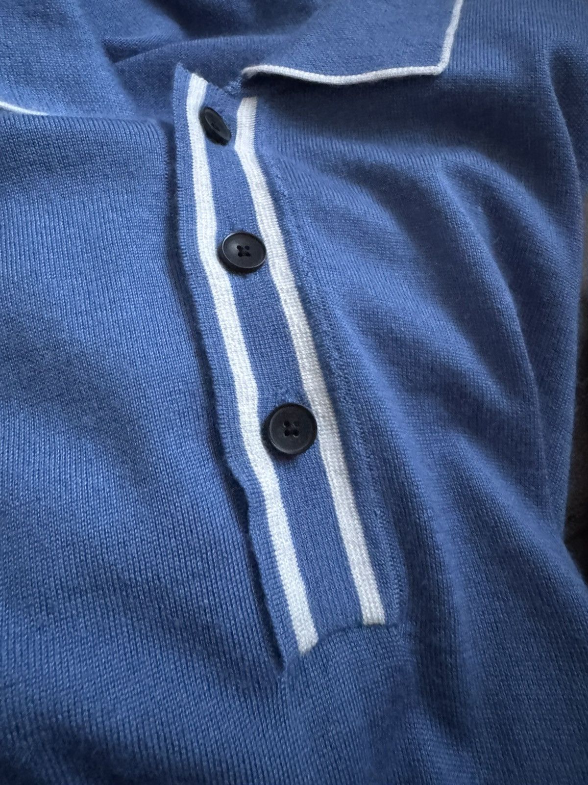 Mr P. MR P. knit polo tshirt SEE ALL PHOTOS FOR REAL TAPE MEASURES Size US XL / EU 56 / 4 - 23 Thumbnail