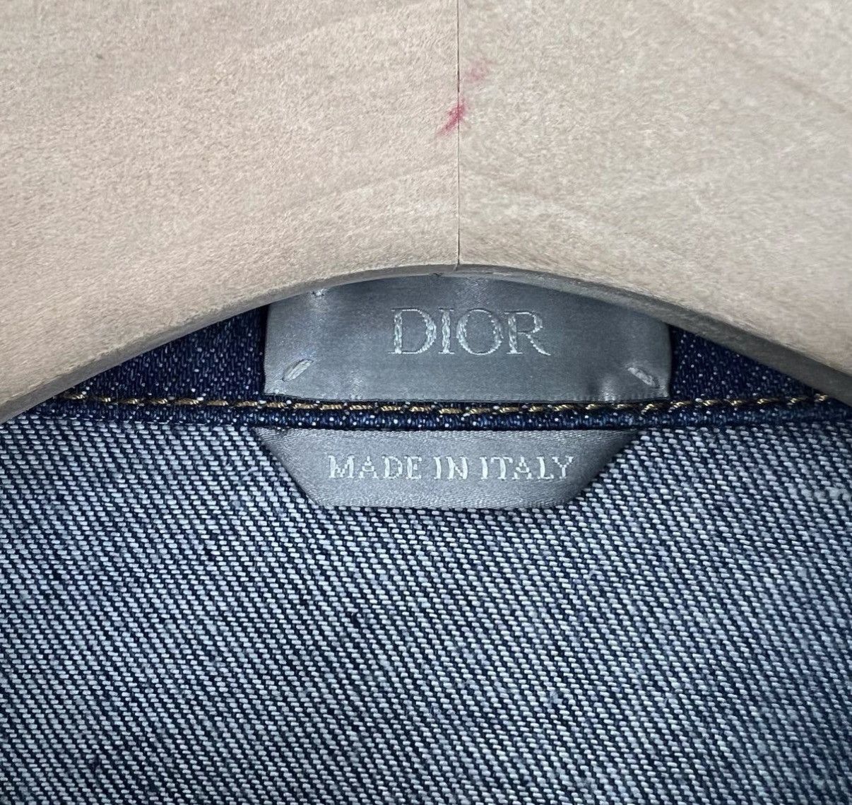 Dior Dior Zip Detail Logo Embroidered Denim Jacket K12 Size L / US 10 / IT 46 - 3 Thumbnail