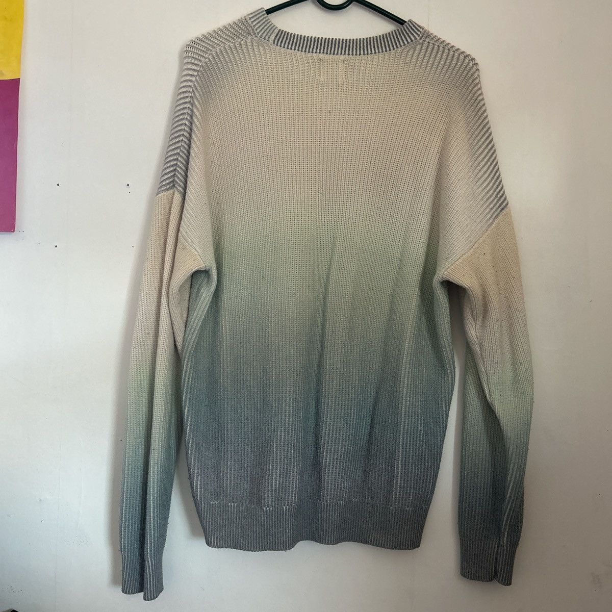 Zara Cream Gray Gradient Zara sweater Size US M / EU 48-50 / 2 - 2 Thumbnail