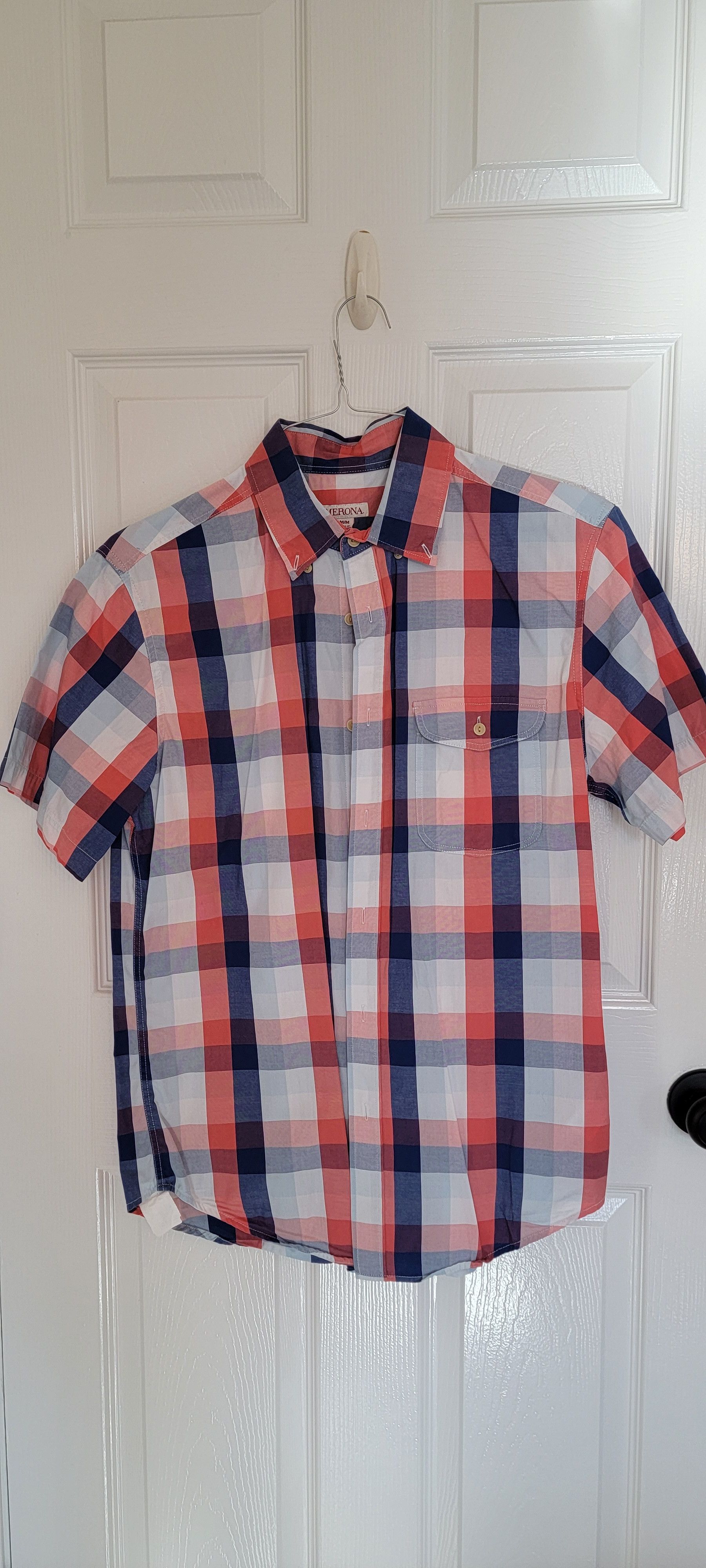 Merona Red plaid shirt Size US M / EU 48-50 / 2 - 1 Thumbnail