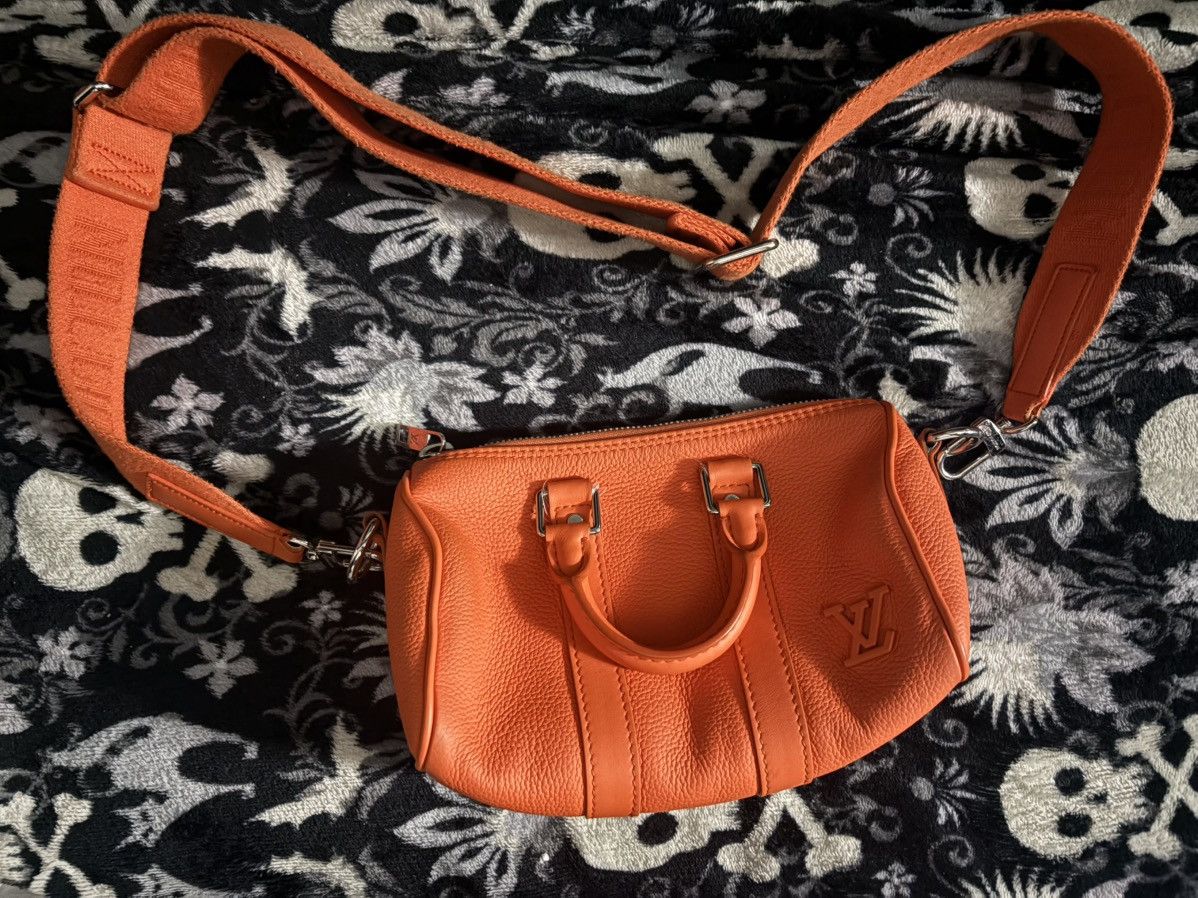 Louis Vuitton Louis Vuitton Bandouliere Keepall XS Orange Size ONE SIZE - 3 Thumbnail