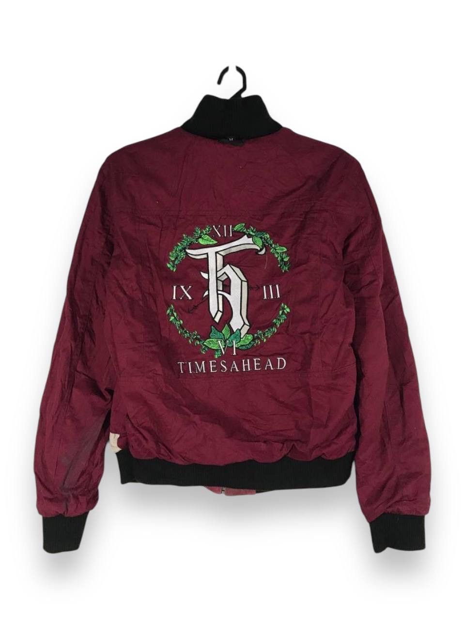 Vintage reversible suede jacket timesahead clock romanian number Size US M / EU 48-50 / 2 - 16 Thumbnail