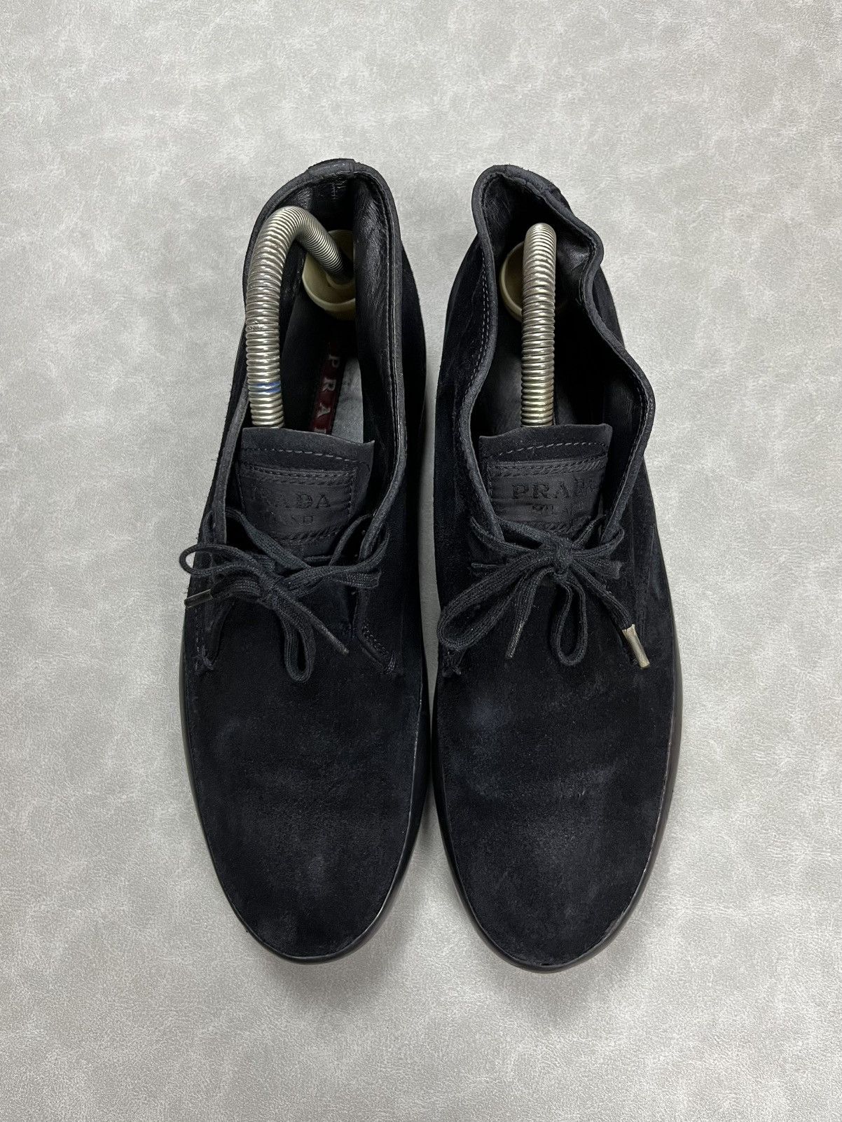Prada Prada suede sneakers Size US 6.5 / EU 39-40 - 3 Thumbnail