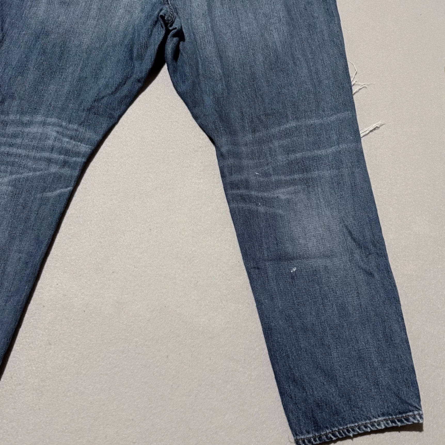 Gap Gap Jeans Womens Blue Denim Distressed Paint Splatter Relaxed Fit - 35 Size 24" / US 00 / IT 34 - 7 Thumbnail