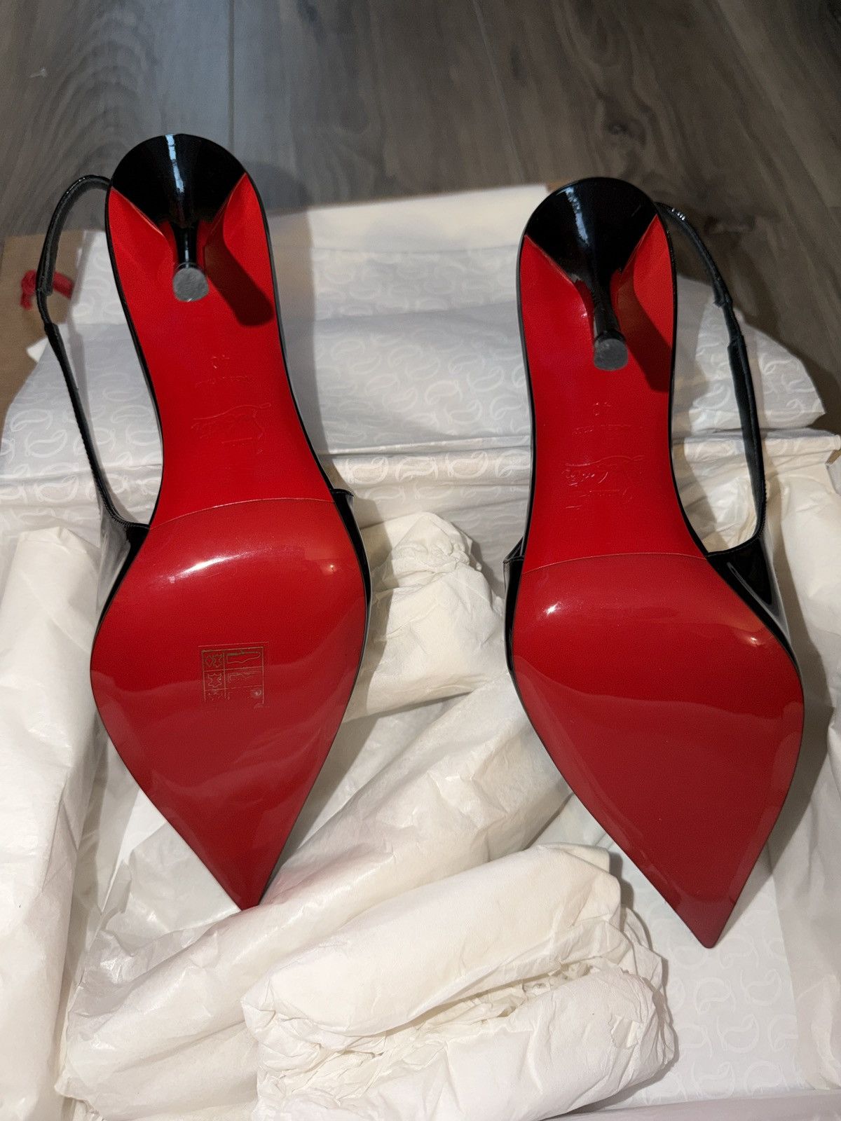 Christian Louboutin Christian Louboutin Miss Z Slingback 100 Heels Size US 9 / IT 39 - 5 Thumbnail